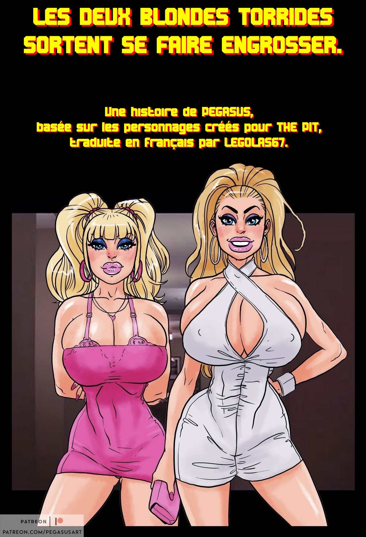 Hot Blondes Bred Out Les Deux Blondes Torrides Sortent Se