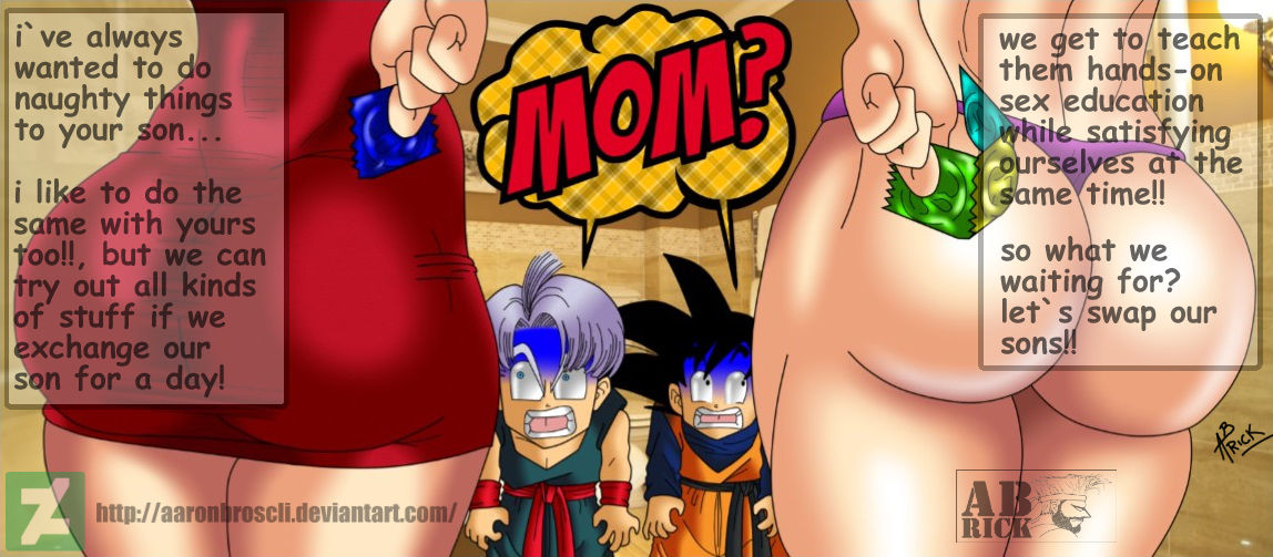 Trunks And Goku Fuck Women Mostly Their Moms Page 22 IMHentai