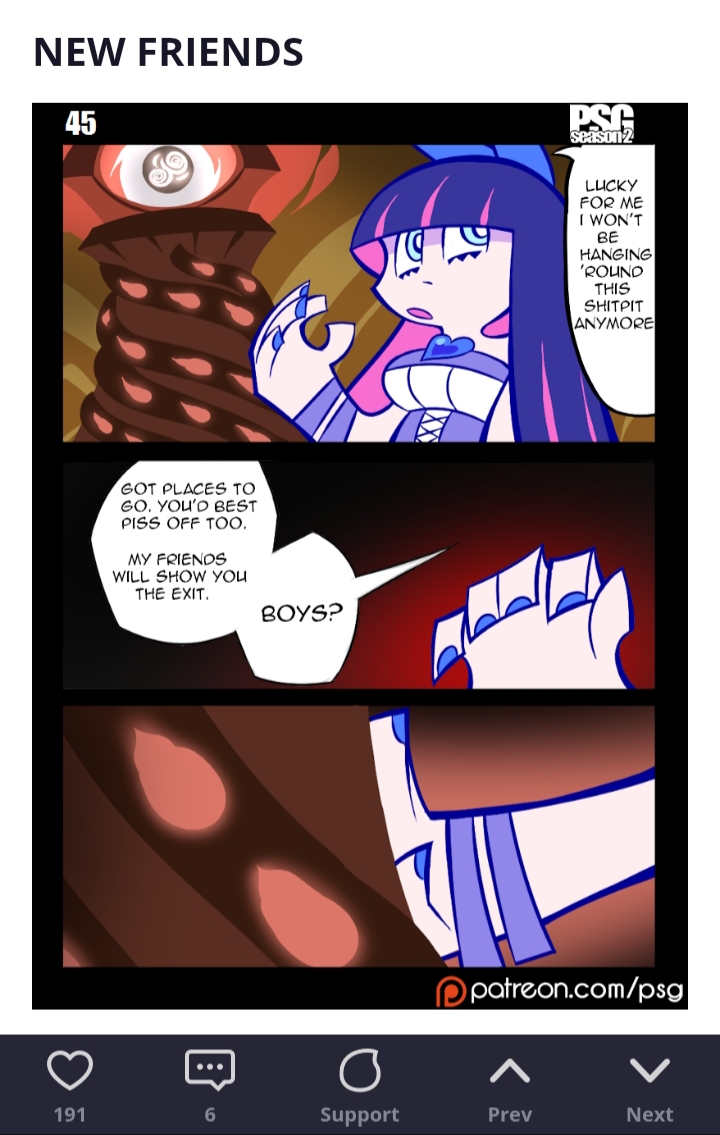 Panty And Stocking Season Fan Comic Page Imhentai