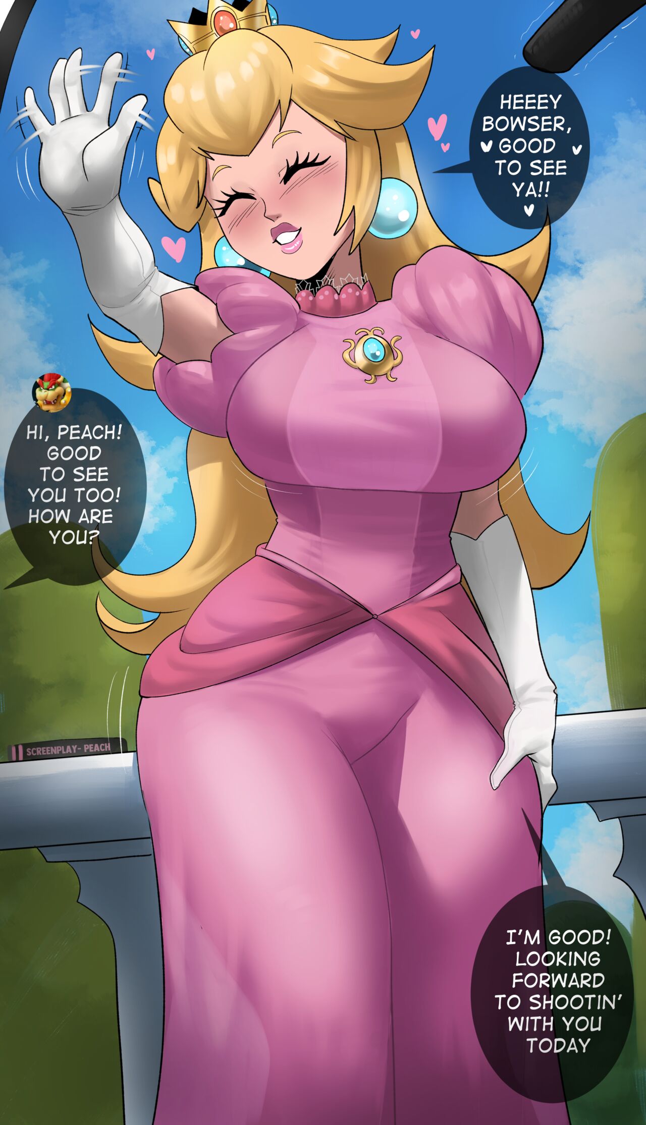 Echo Saber Peach Daisy And Rosalina Page 11 IMHentai