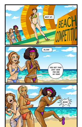 The Naked Peaches Comic Beach IMHentai