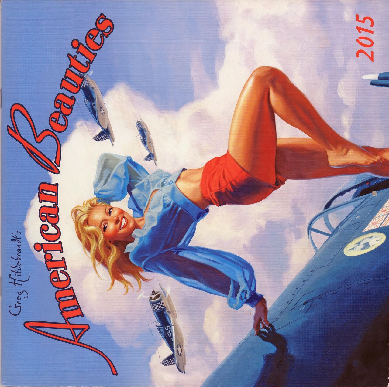 American Beauties Cale 2015 Calendar page 1 full
