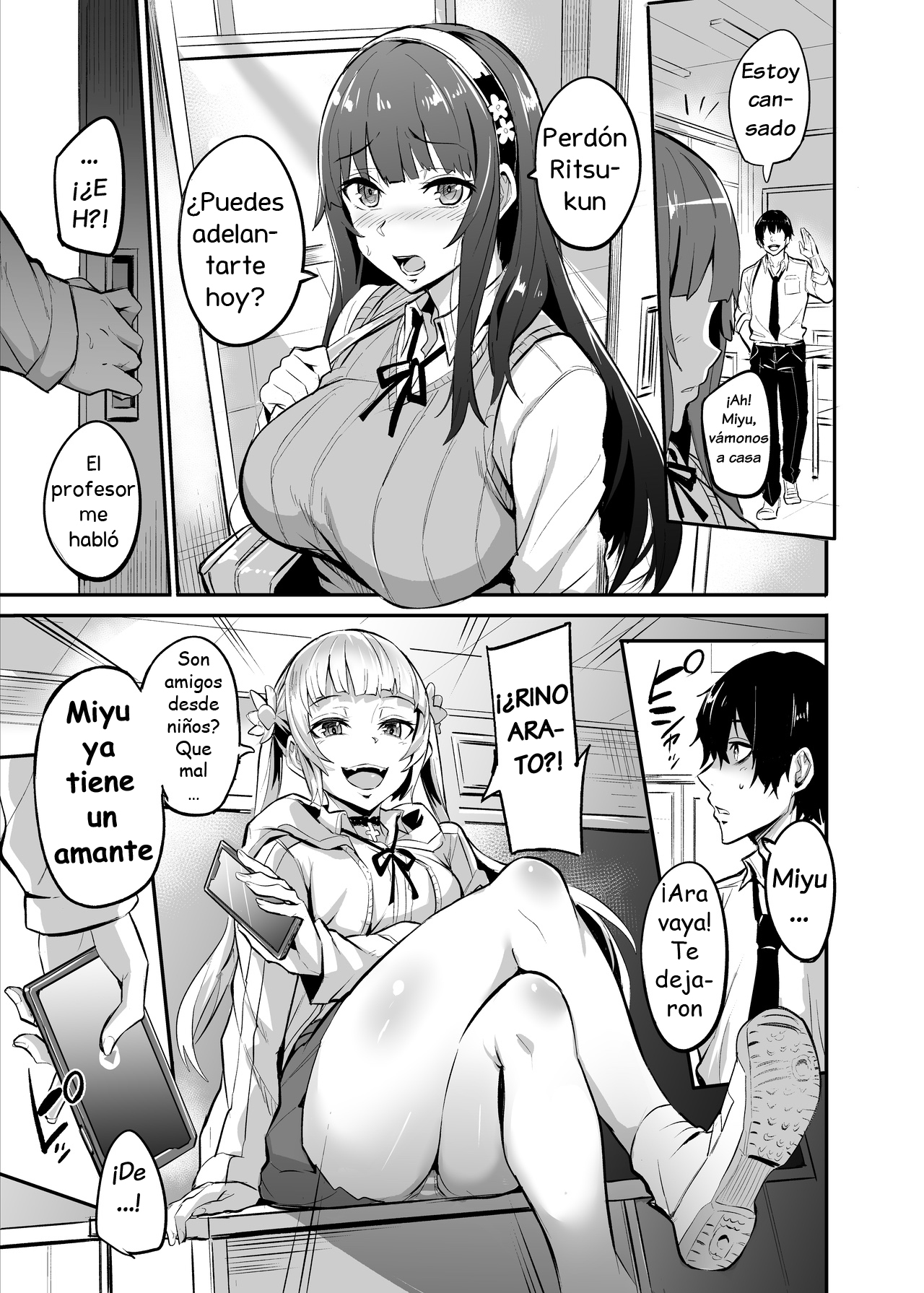Maotoko-kei Heroine Kanotto-kei Onnaaruji-kaku | Heroína adúltera, mujer malévola page 1 full
