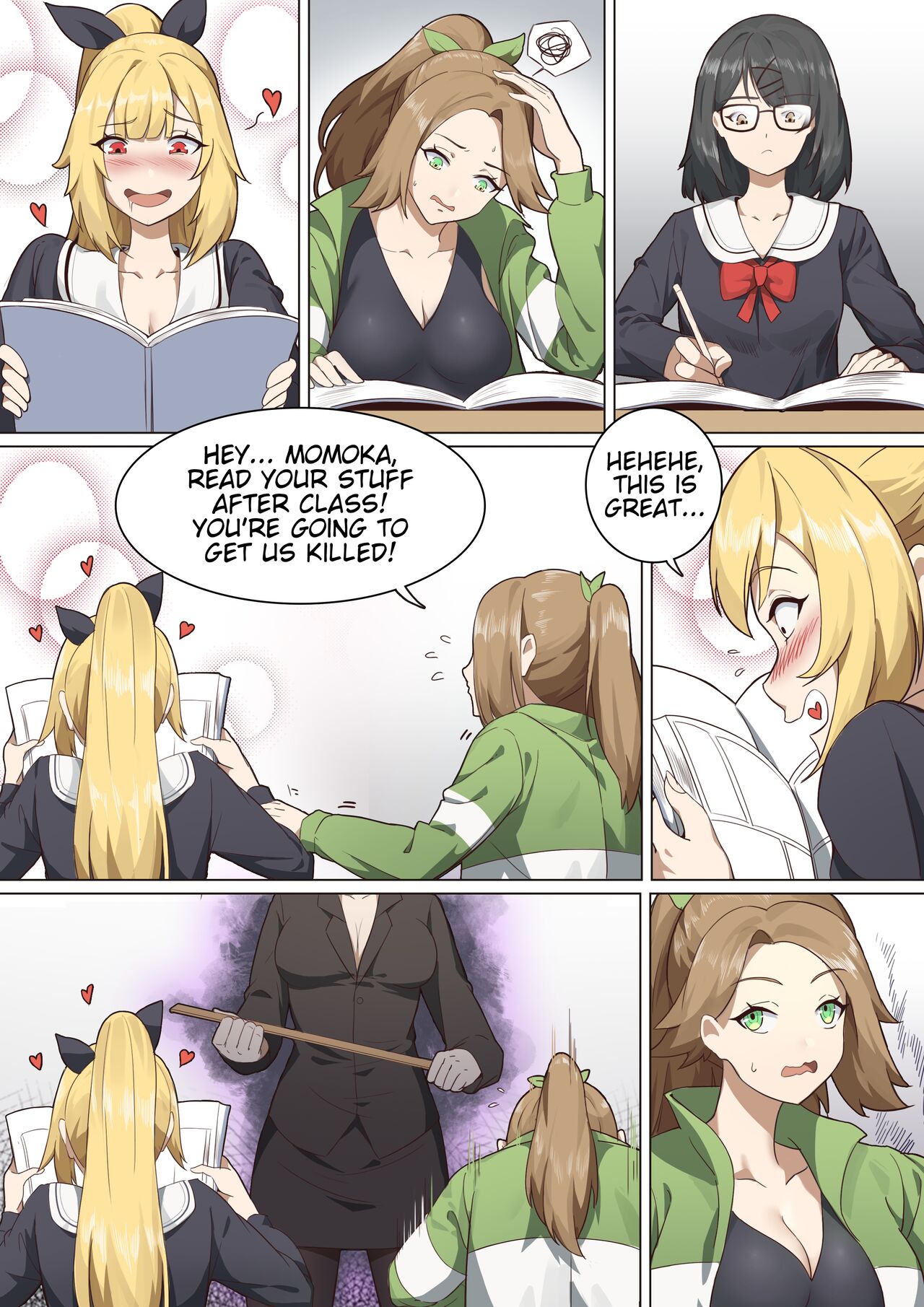 Werewolf Girl Academy page 2 full