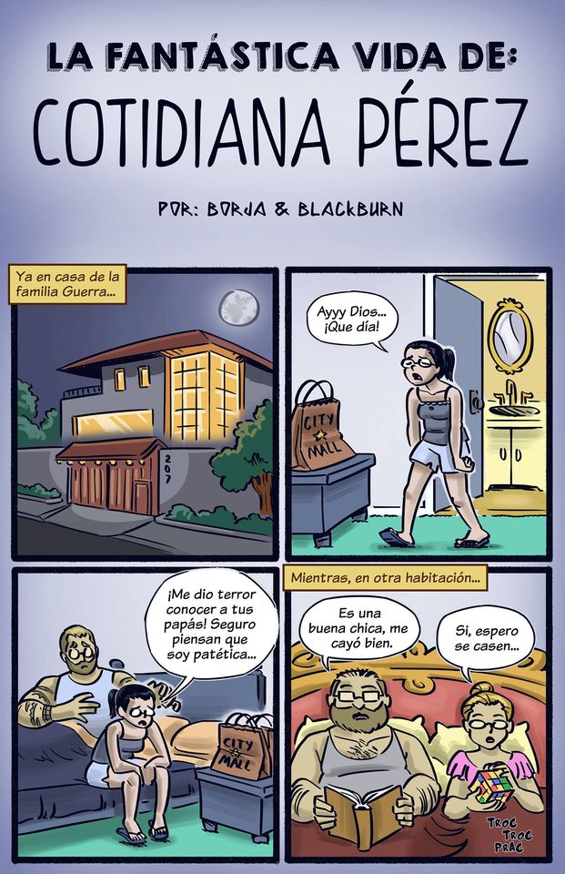Comic Do::::La Fantástica Vida de Cotidiana Pérez page 1 full