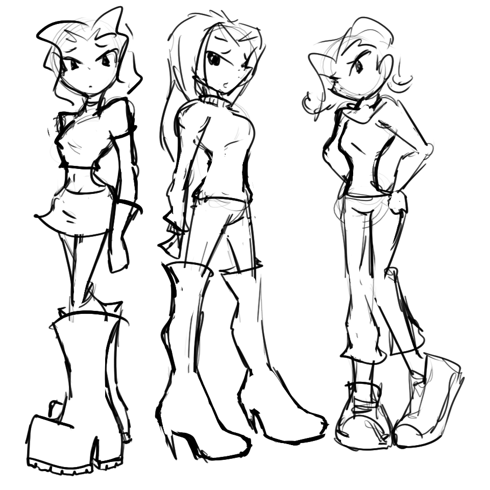 ScribbleGirls page 8 full