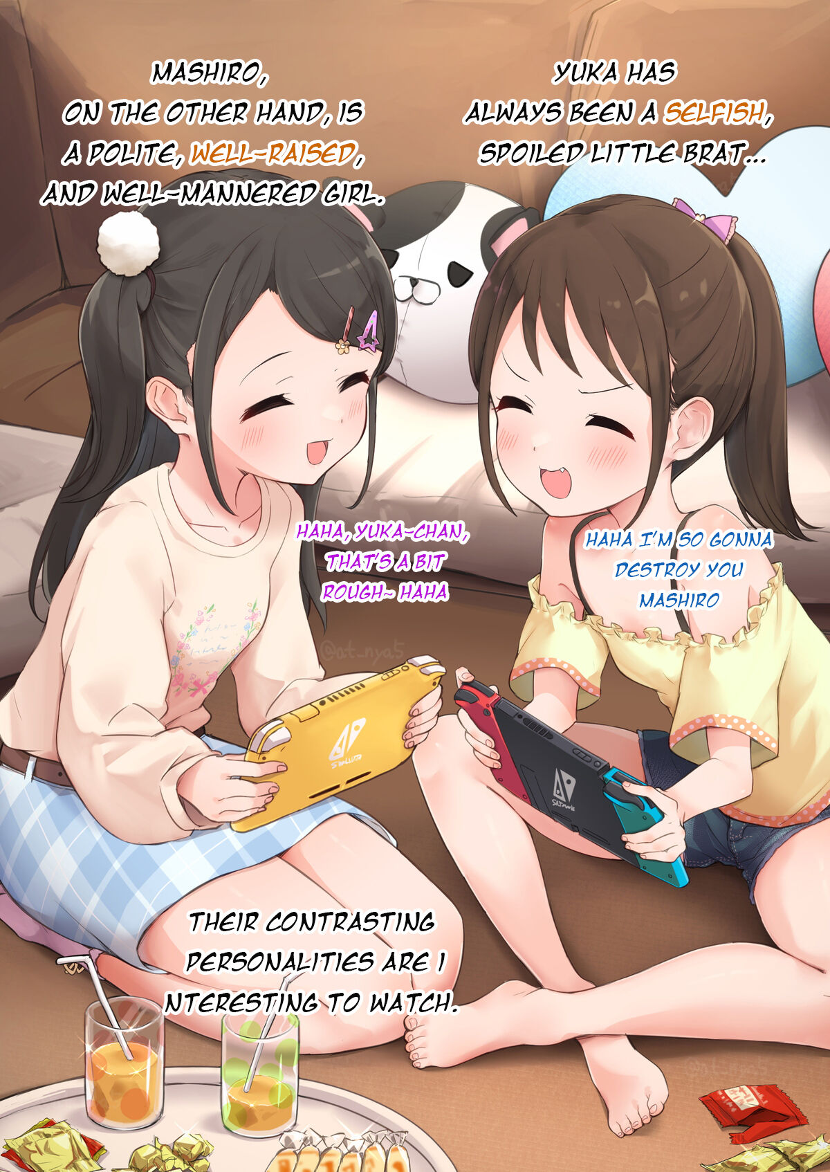 Shougakusei no Onnanoko no Iinari ni Natte Shiborareru -Mashiro Hen- | Squeezed dry by an elementary school girl - Mashiro-chan page 3 full