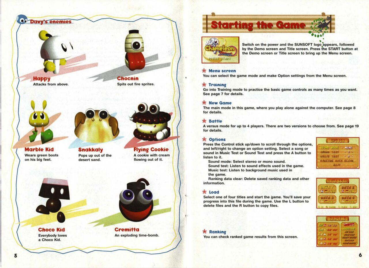 Chameleon Twist Manual page 4 full