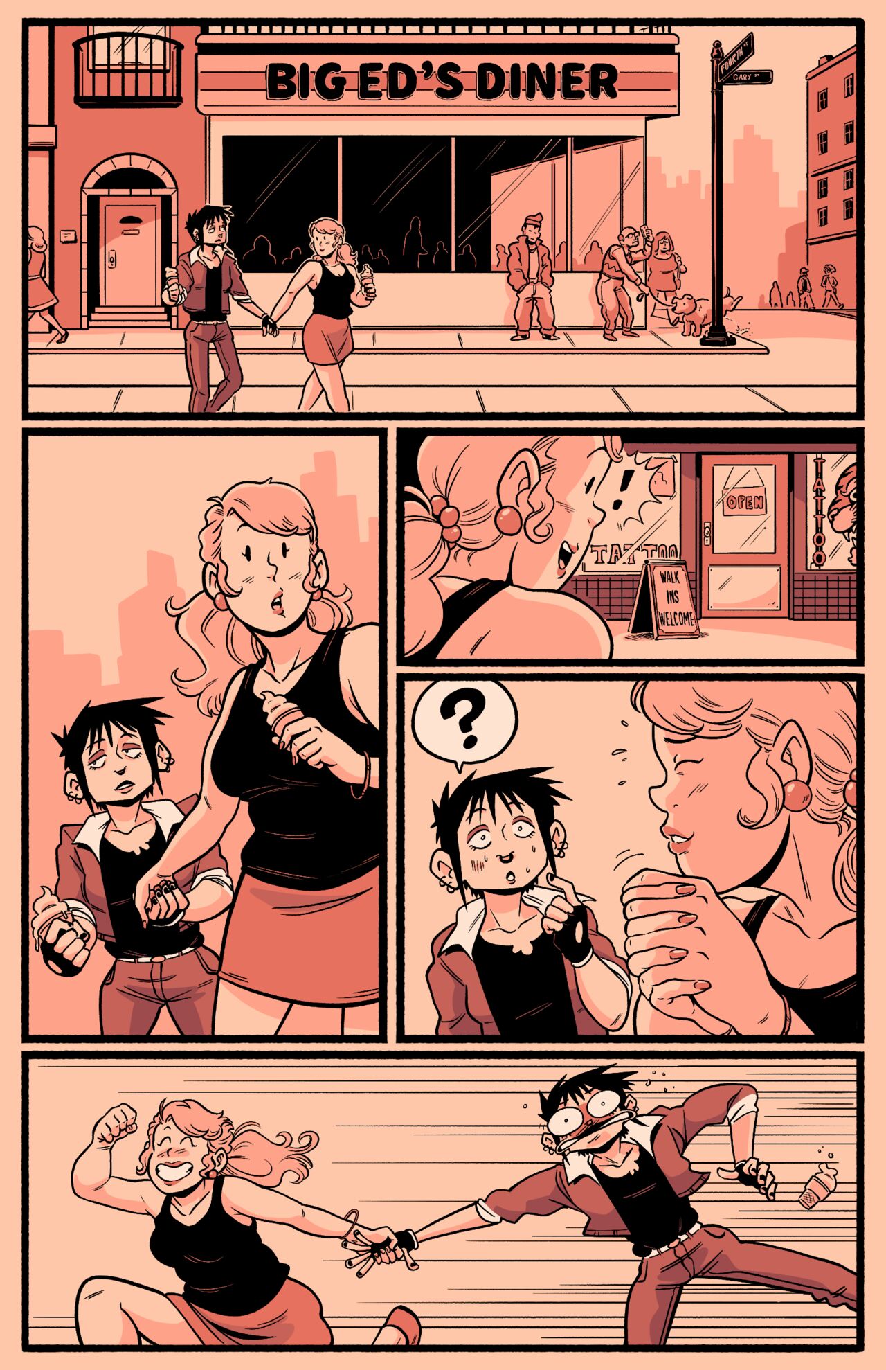Mark of Love page 1 full