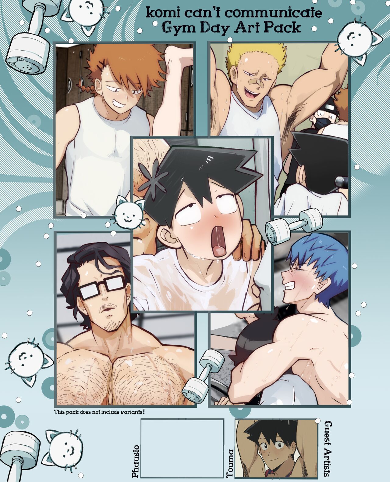 Komi Can't Communicate - Gym Day page 1 full