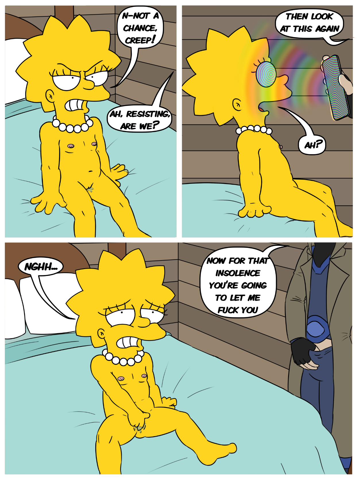 Lisa hypnotized pet The simpsons page 3 full