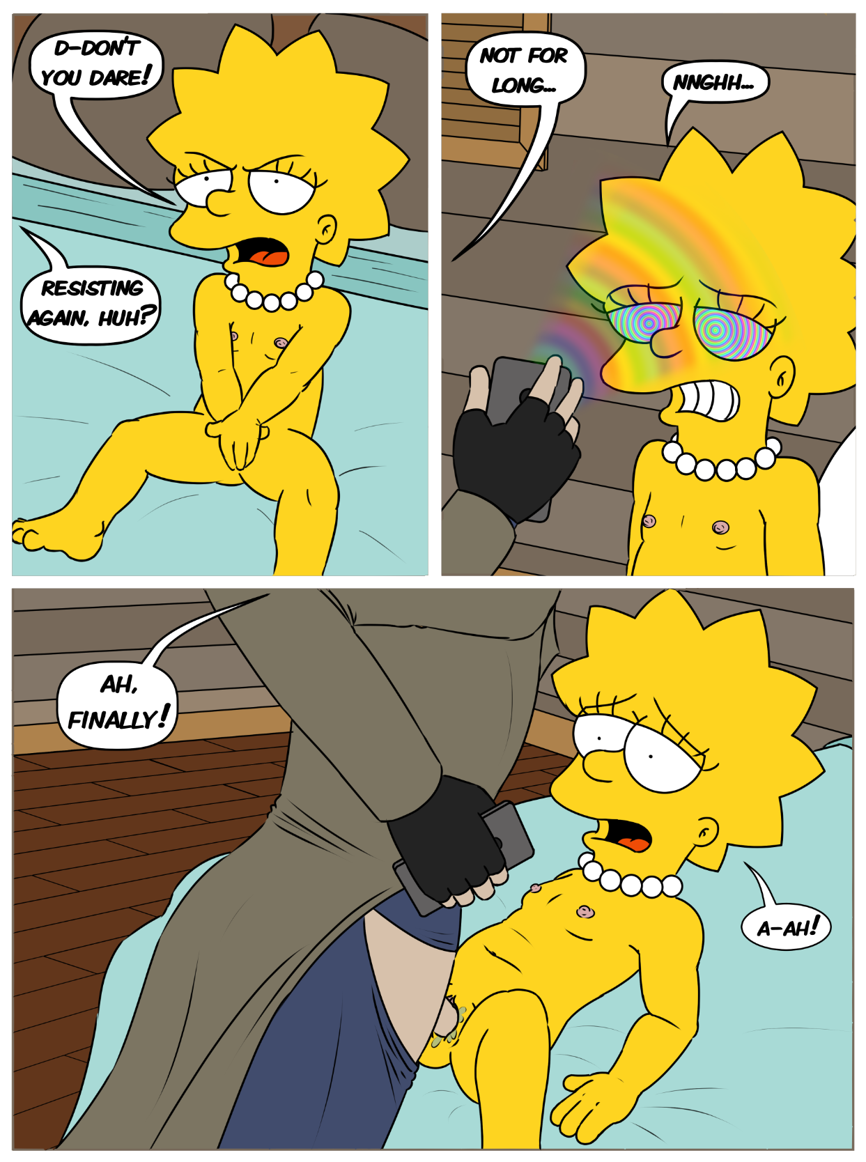 Lisa hypnotized pet The simpsons page 4 full