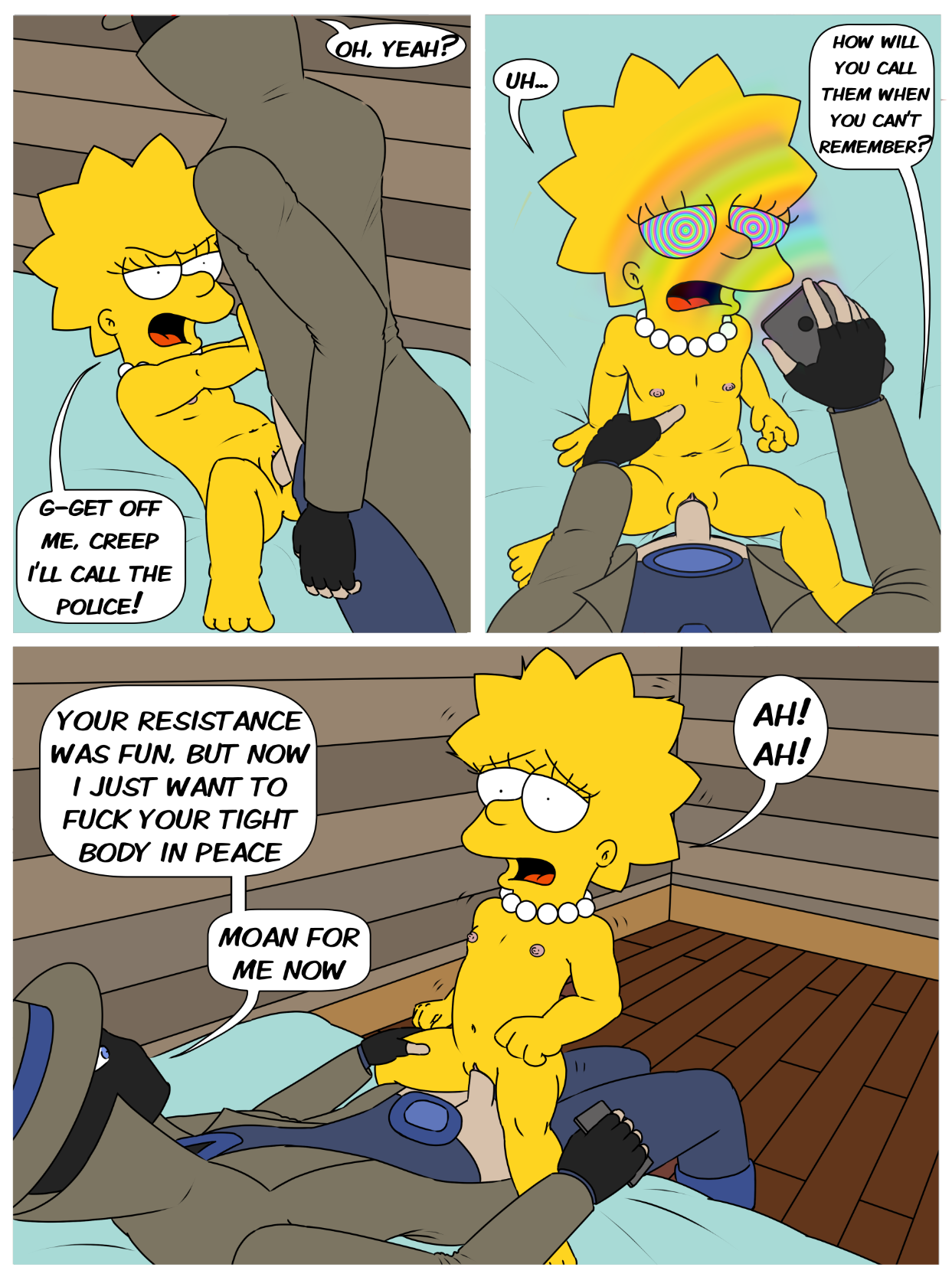 Lisa hypnotized pet The simpsons page 5 full