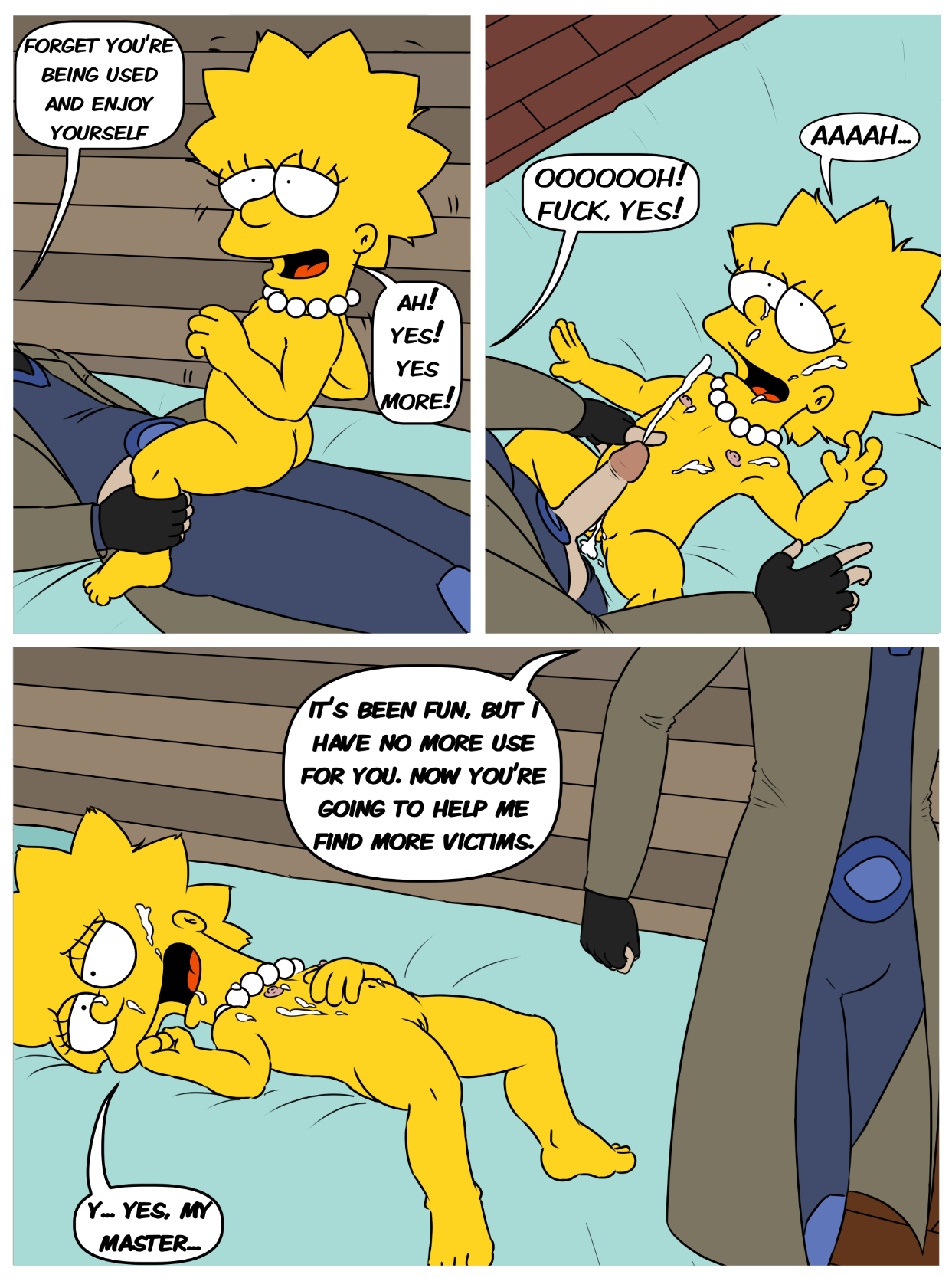 Lisa hypnotized pet The simpsons page 6 full