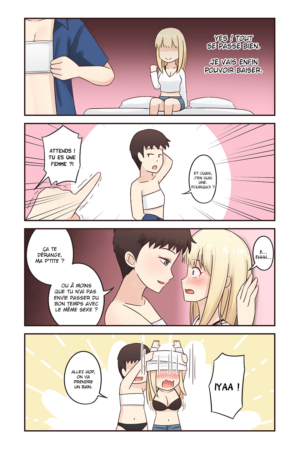 Je suis devenue une fille mais personne me baise ! #4 page 2 full