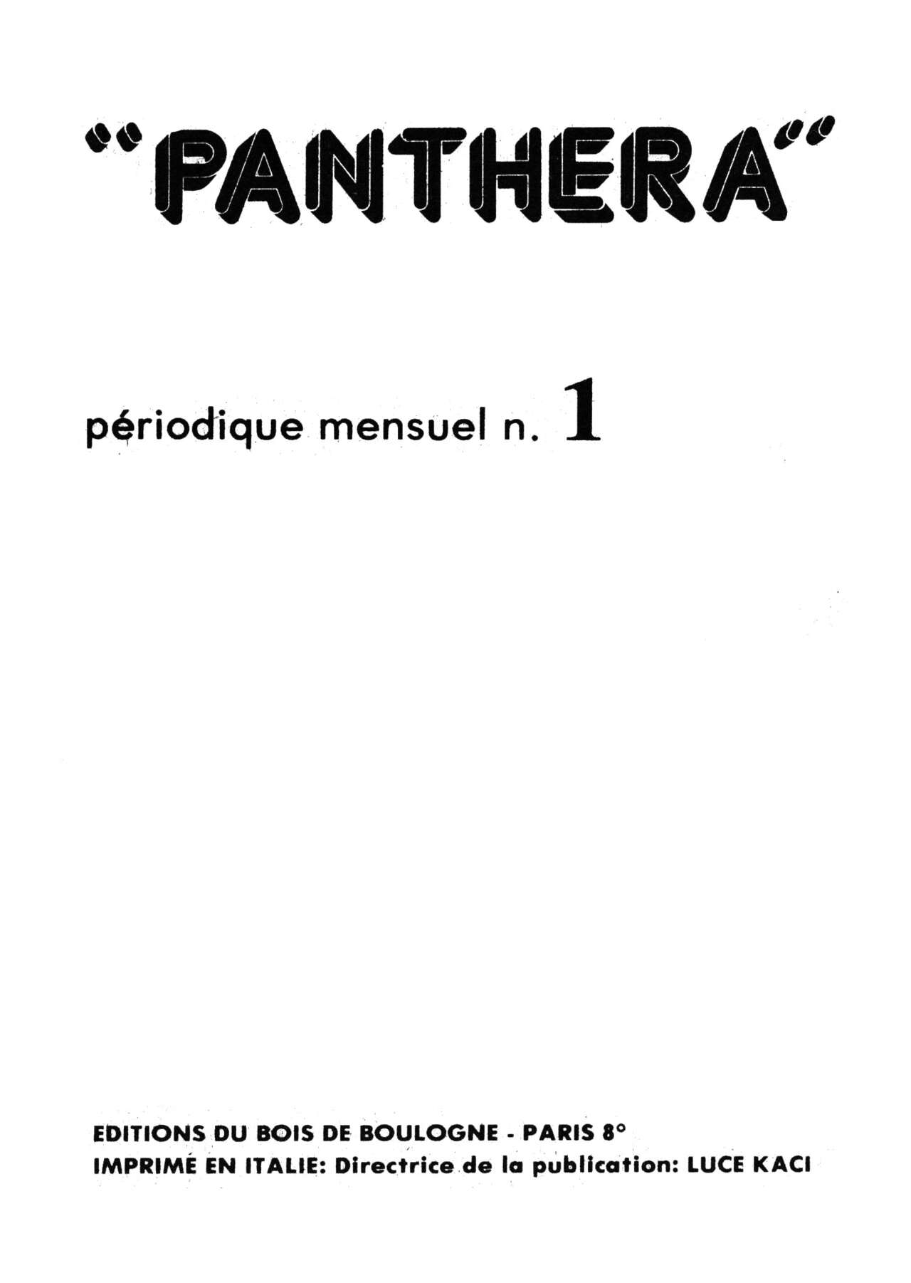 Panthera 001 - Bioniquement vôtre page 2 full