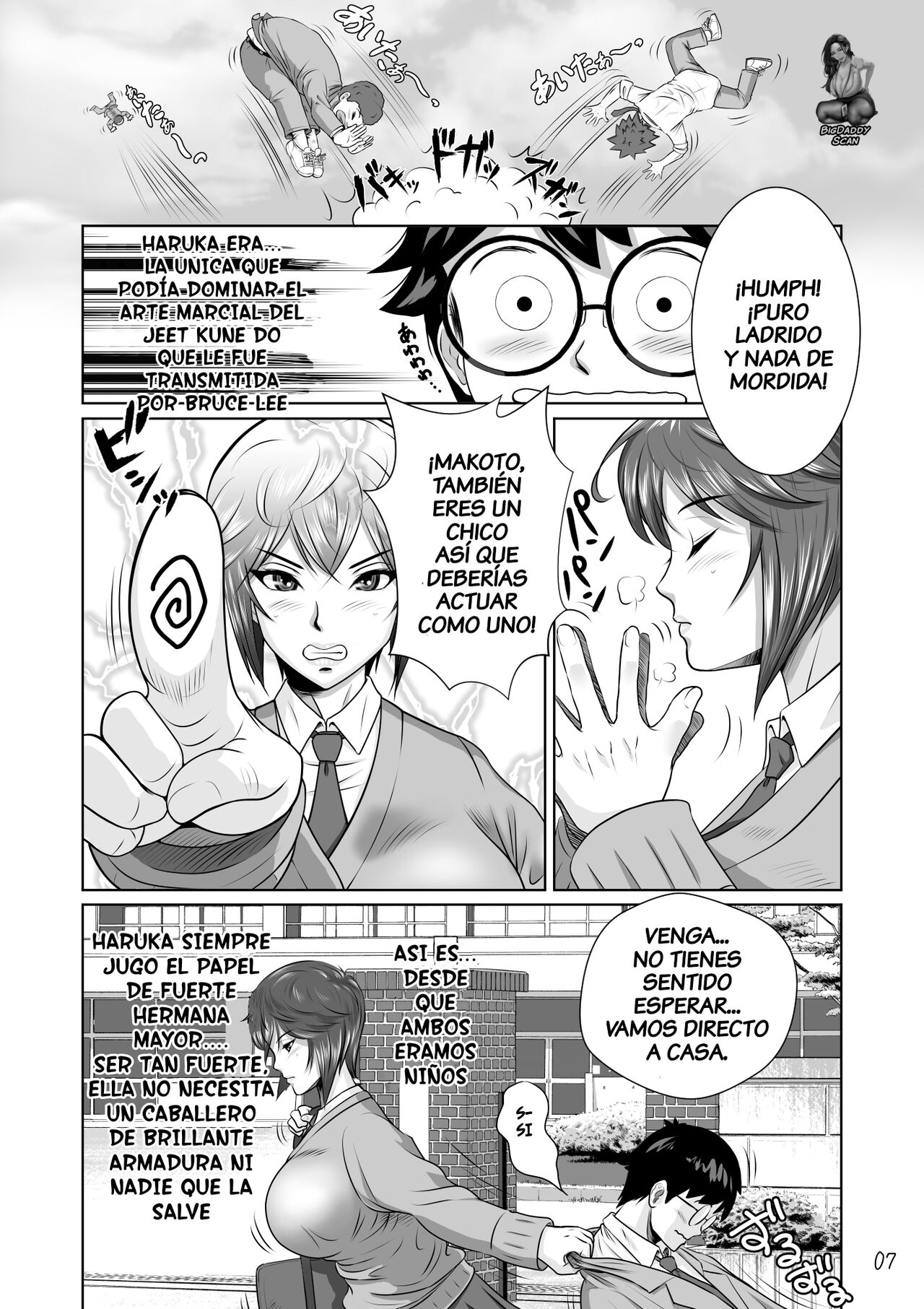 Netorare Osananajimi Haruka-chan Kiki Ippatsu!! | ¡¡Cuckeado por mi amiga de la infancia Haruka, el momento critico!! page 9 full