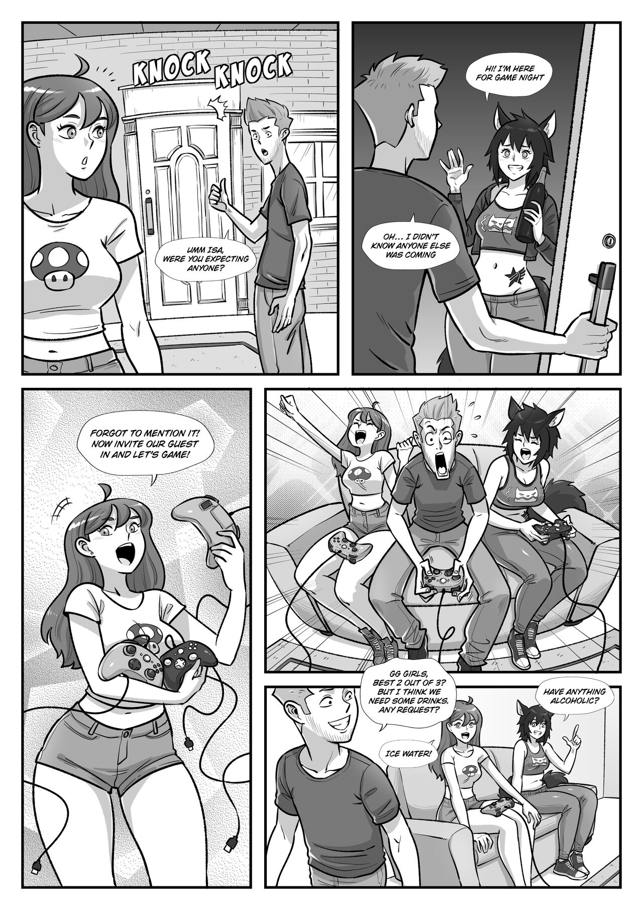 JustAddWater - Enter Player 3 page 1 full
