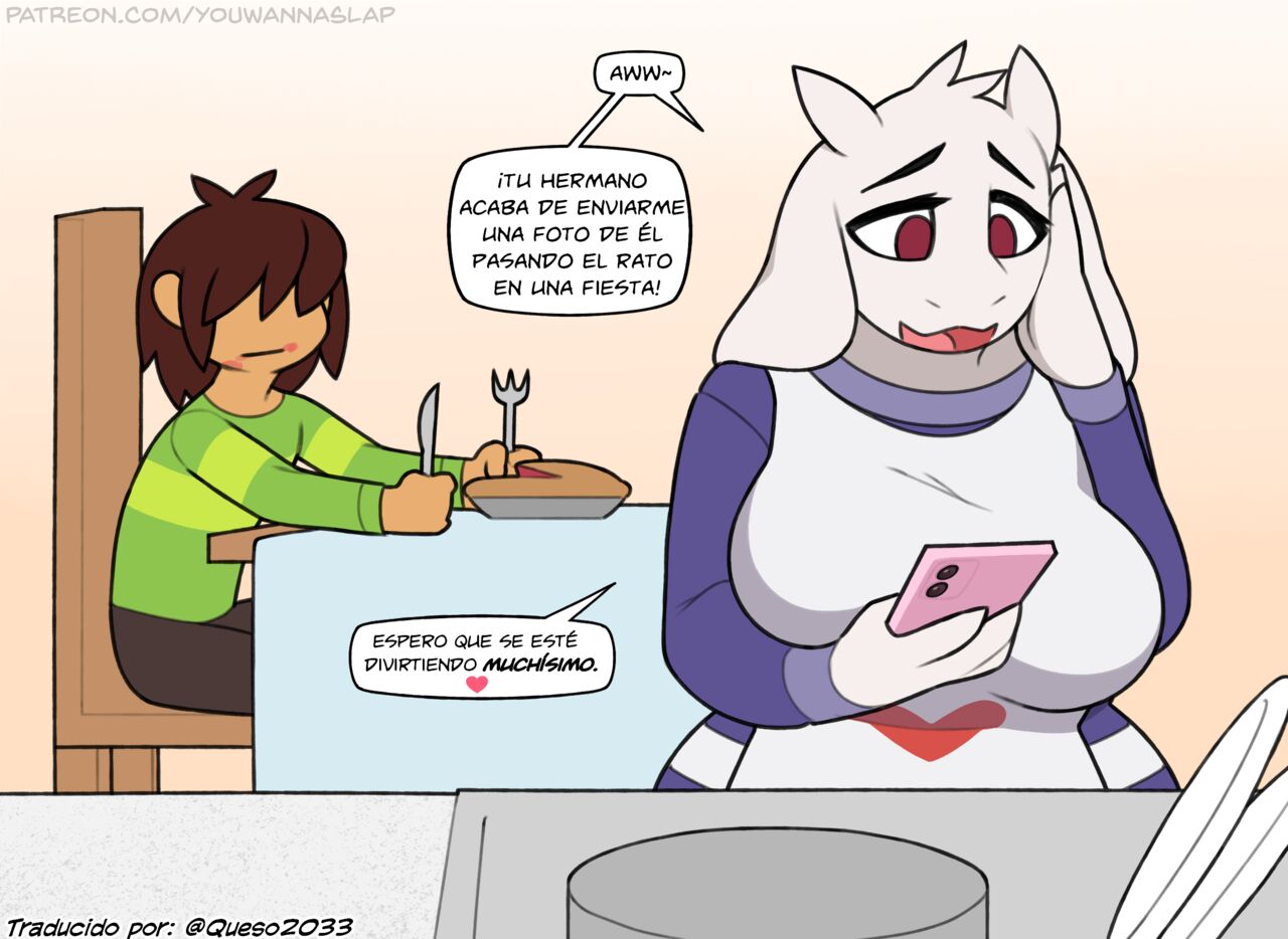 Asriel In College page 3 full