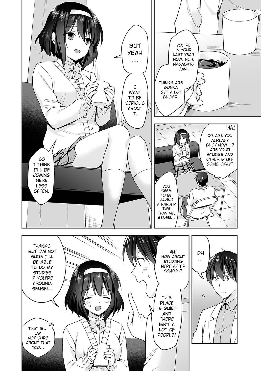 Amayakashi Jouzu no Nagasato-san ~Hokenshitsu de Yoshi Yoshi Ecchi!~ Ch. 11 page 3 full