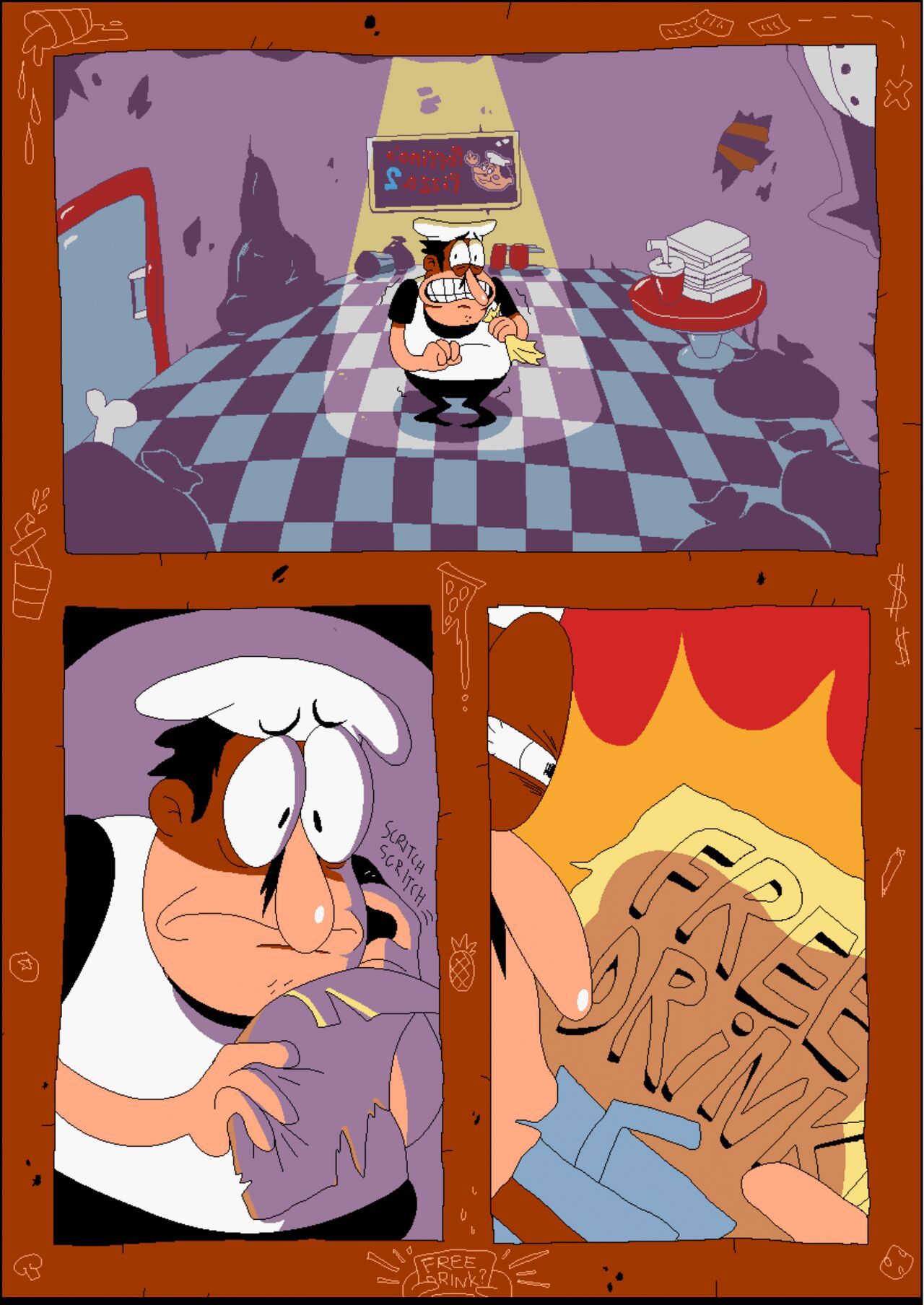 No Free Drinks! page 3 full