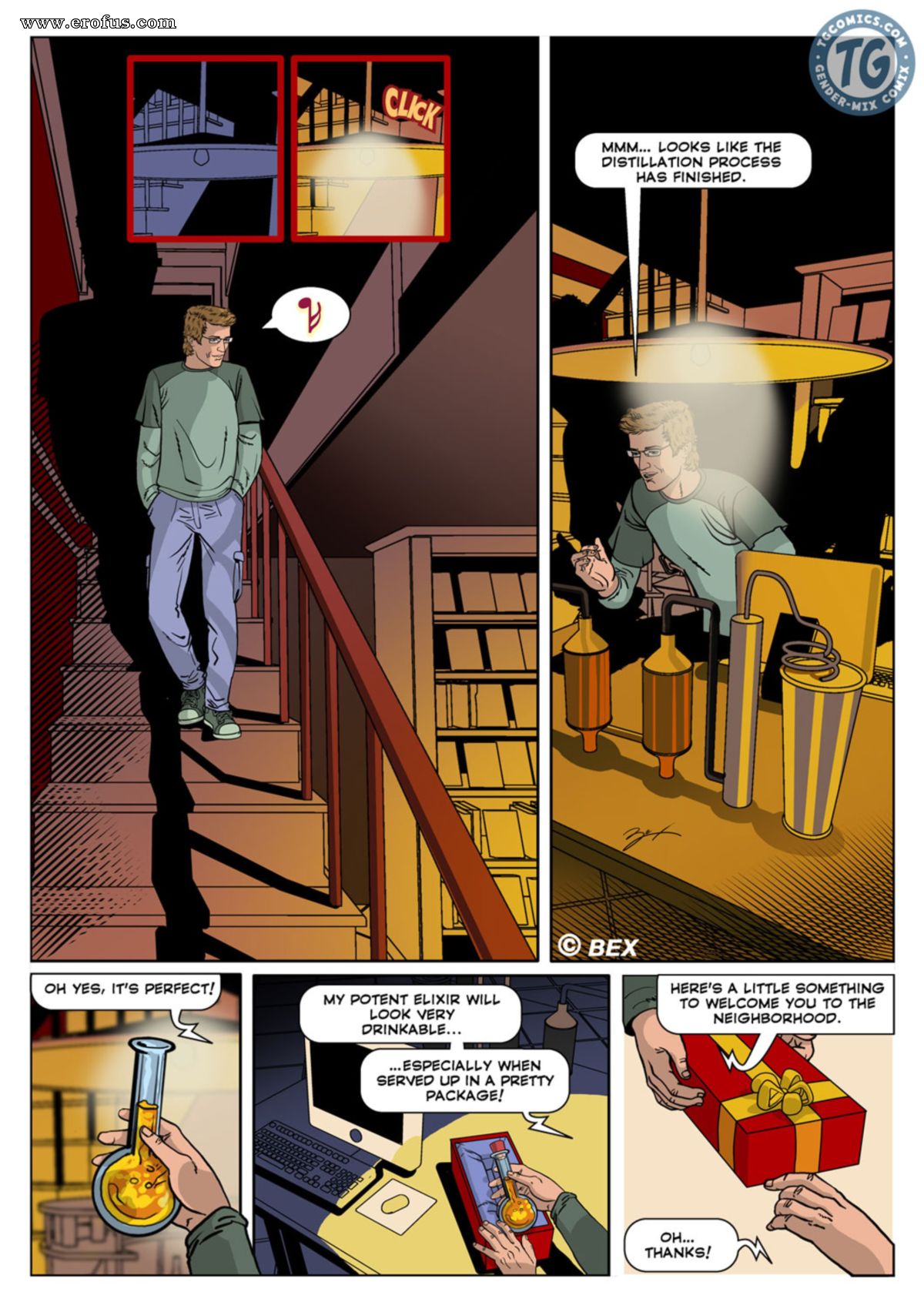 Bex. The Alchemist vol.1 page 3 full