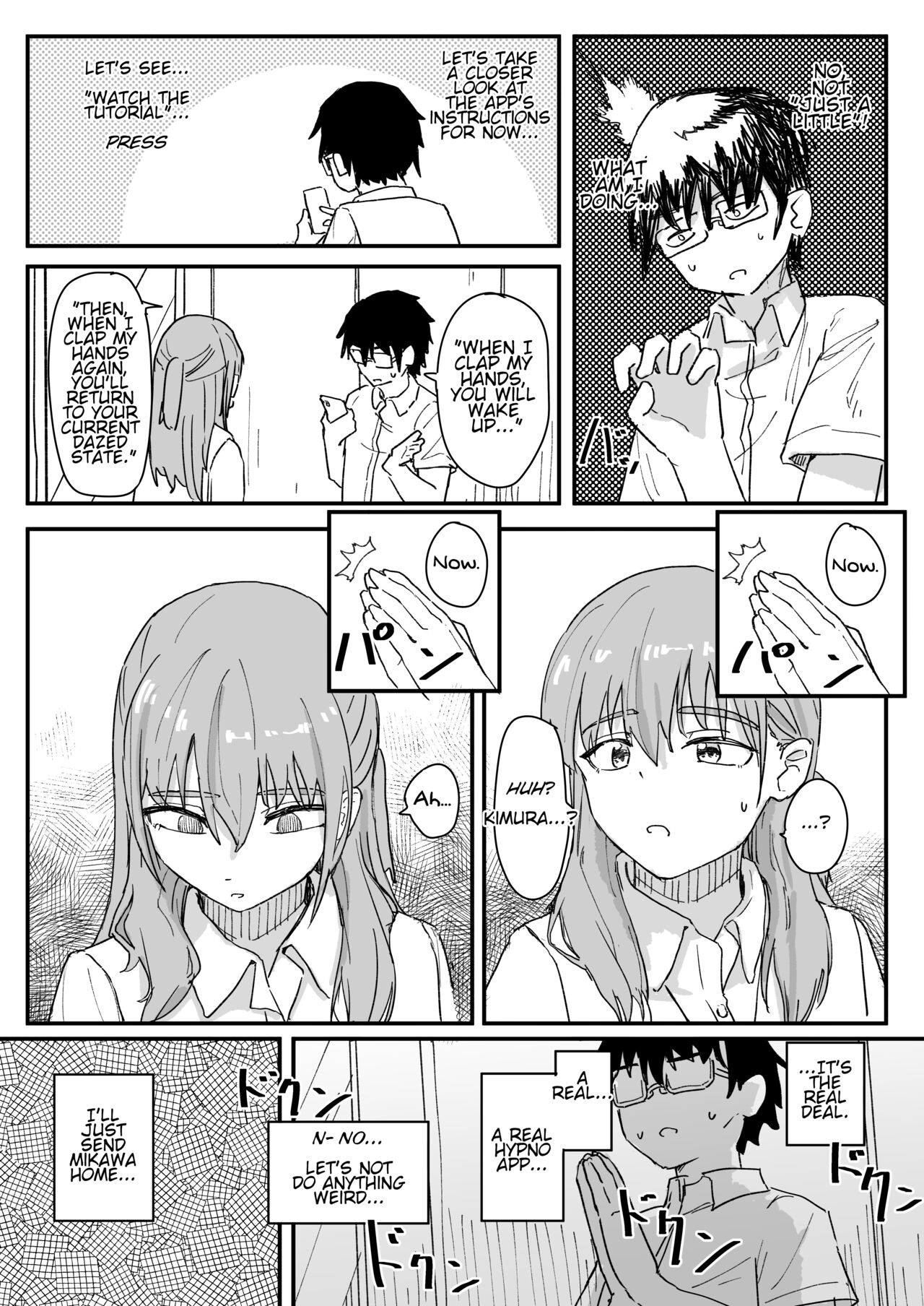 Saimin Appli ga Honmono Kamo Shirenai node Tsukatte Miru  | This Hypno App Might Be Legit, So Let’s Try It Out page 10 full