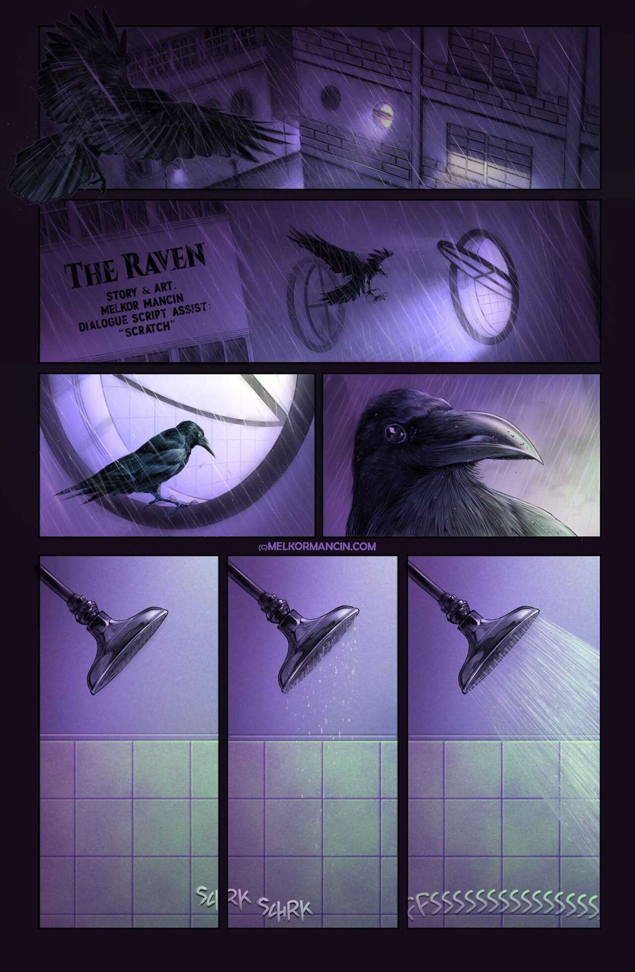 The Raven page 1 full