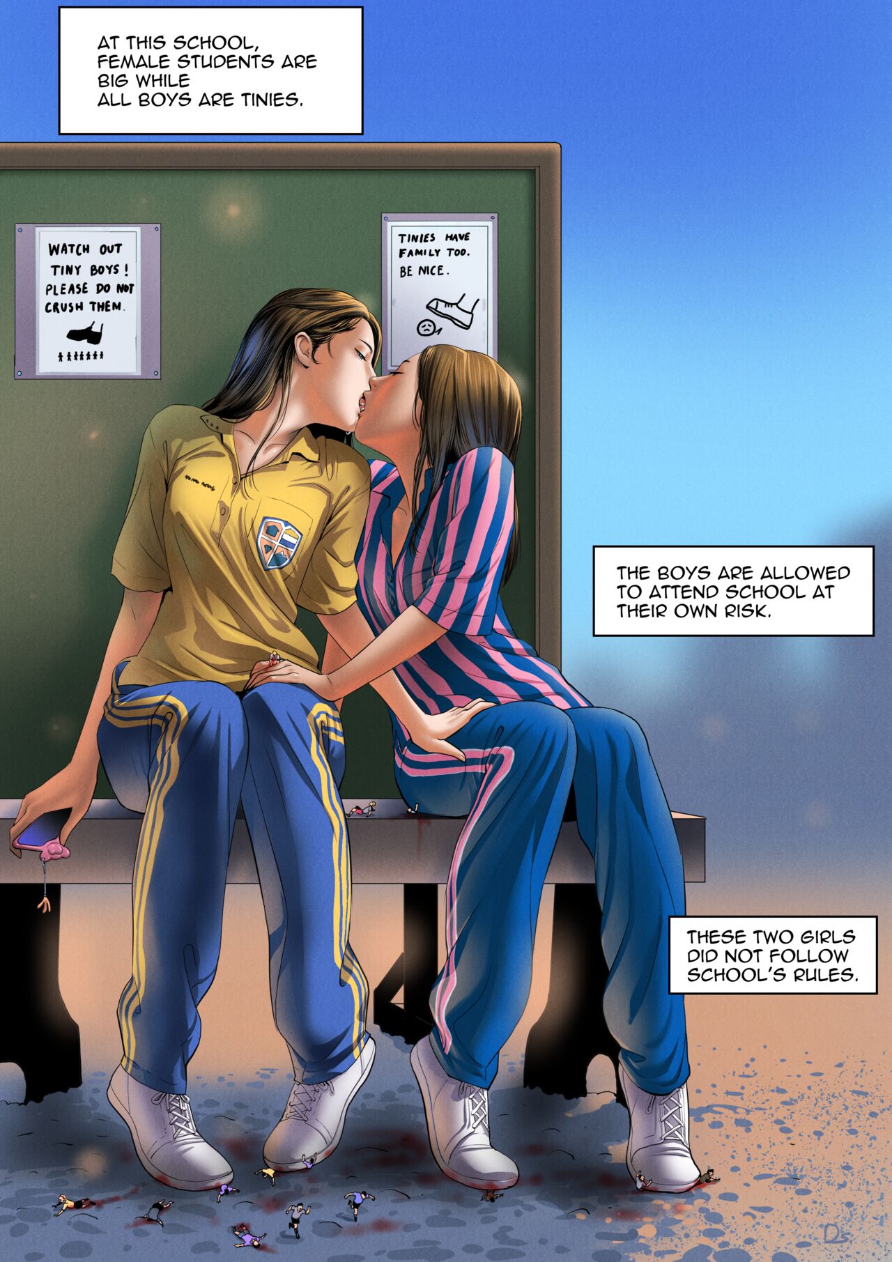 Love In School page 1 full