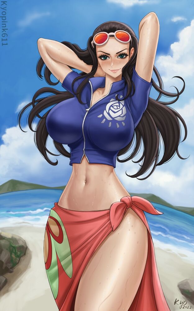 September_Robin_ONE PIECE_process_preview_ Pt9 NSFW（All） page 3 full