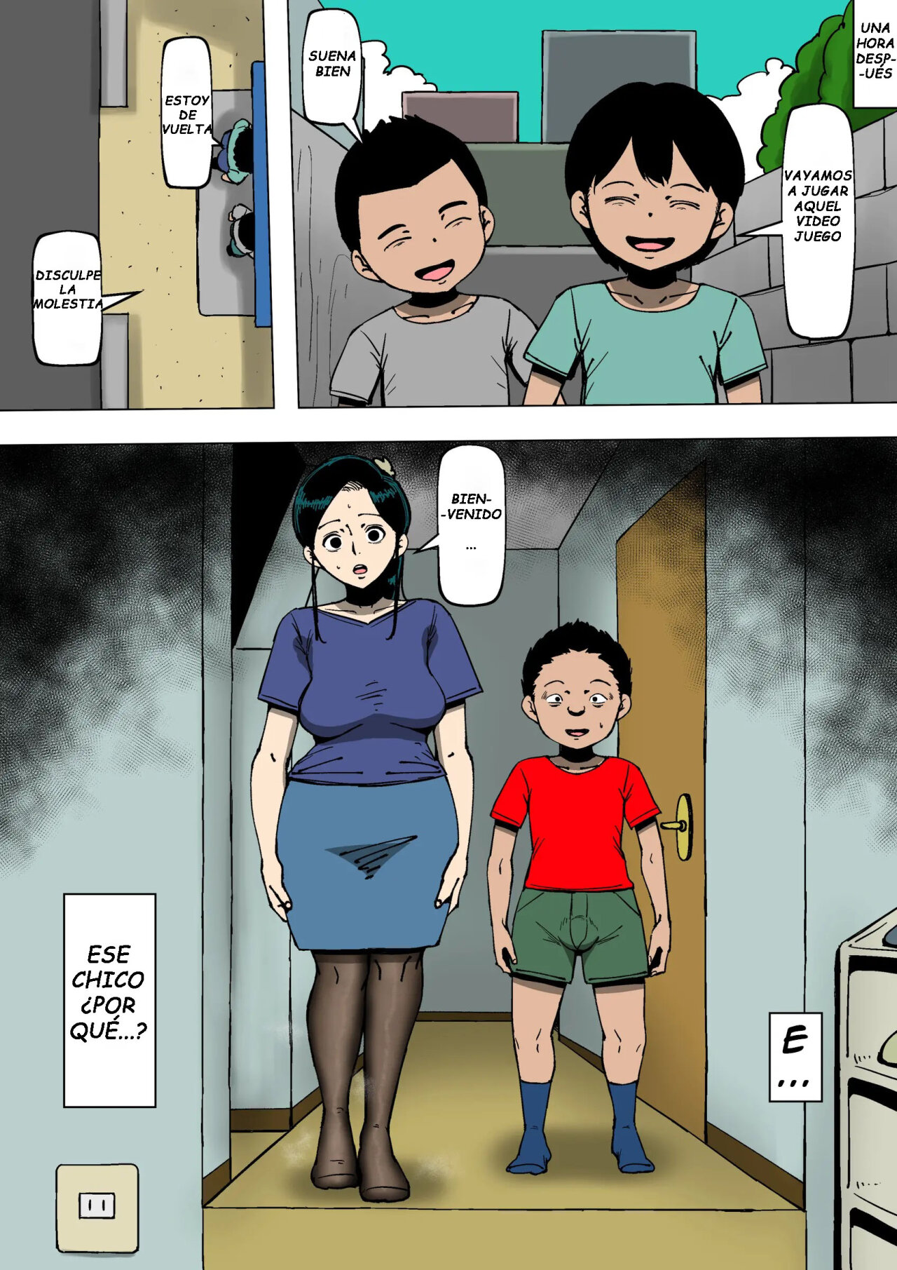 Okaa-san ga Kinjo no Yatsu to | Mi madre estaba con un chico del barrio page 4 full