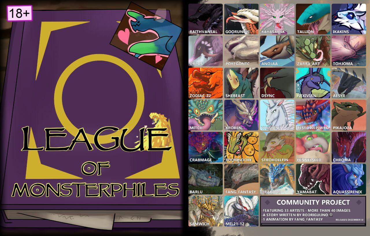 The League of Monsterphiles page 2 full