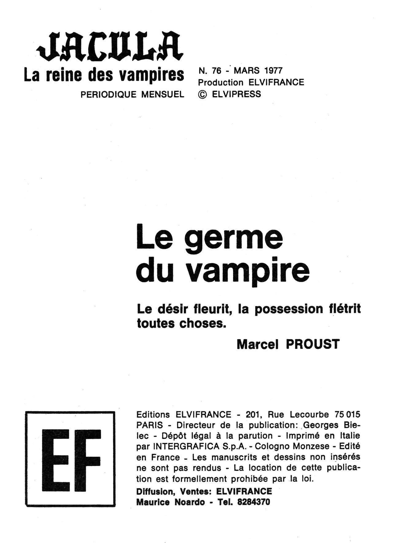Jacula 076 - Le germe du vampire page 4 full