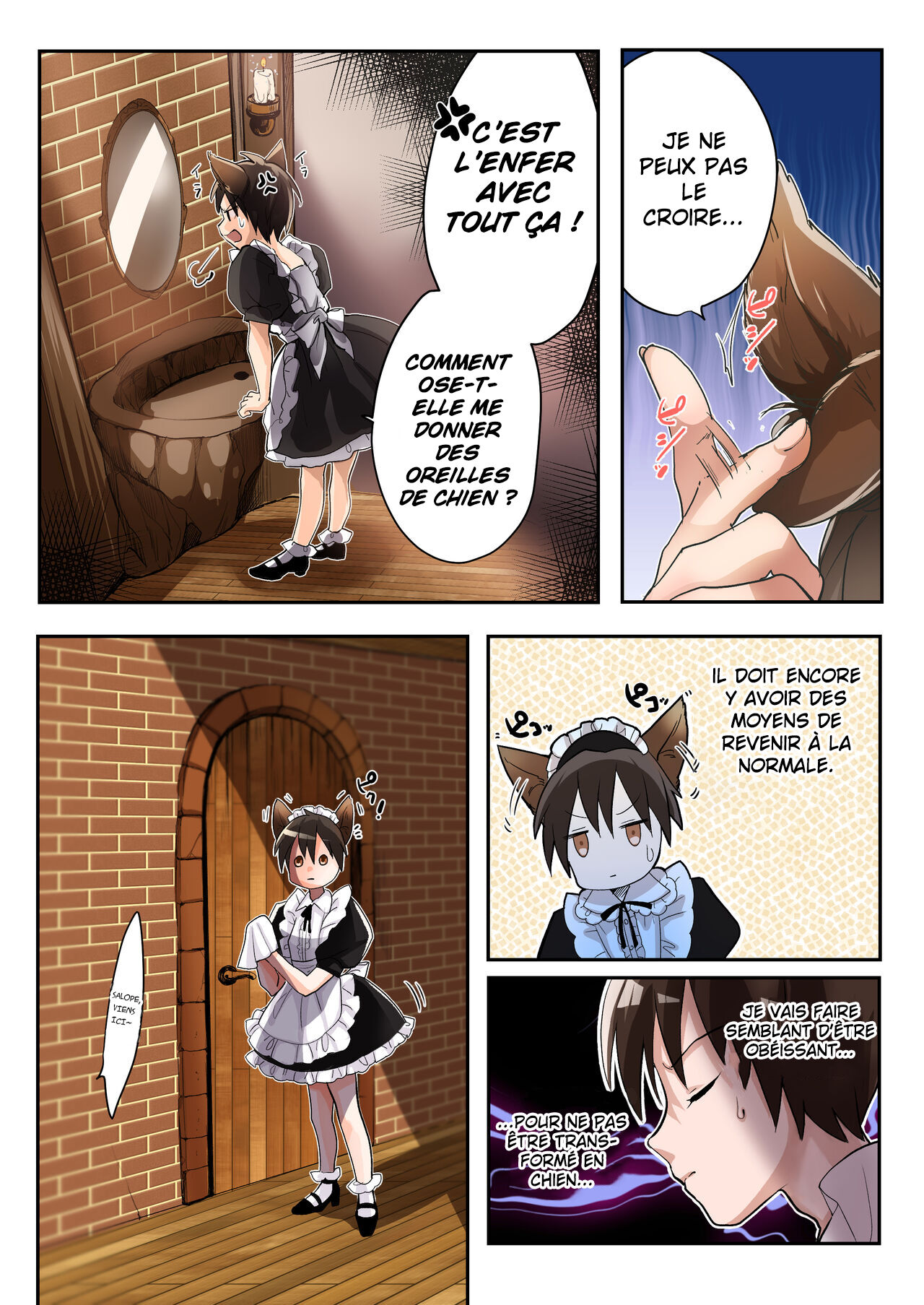 Yuusha no Ore wa TS Mesuinu Maid nanka ni wa Zettai ni Naranai! page 5 full