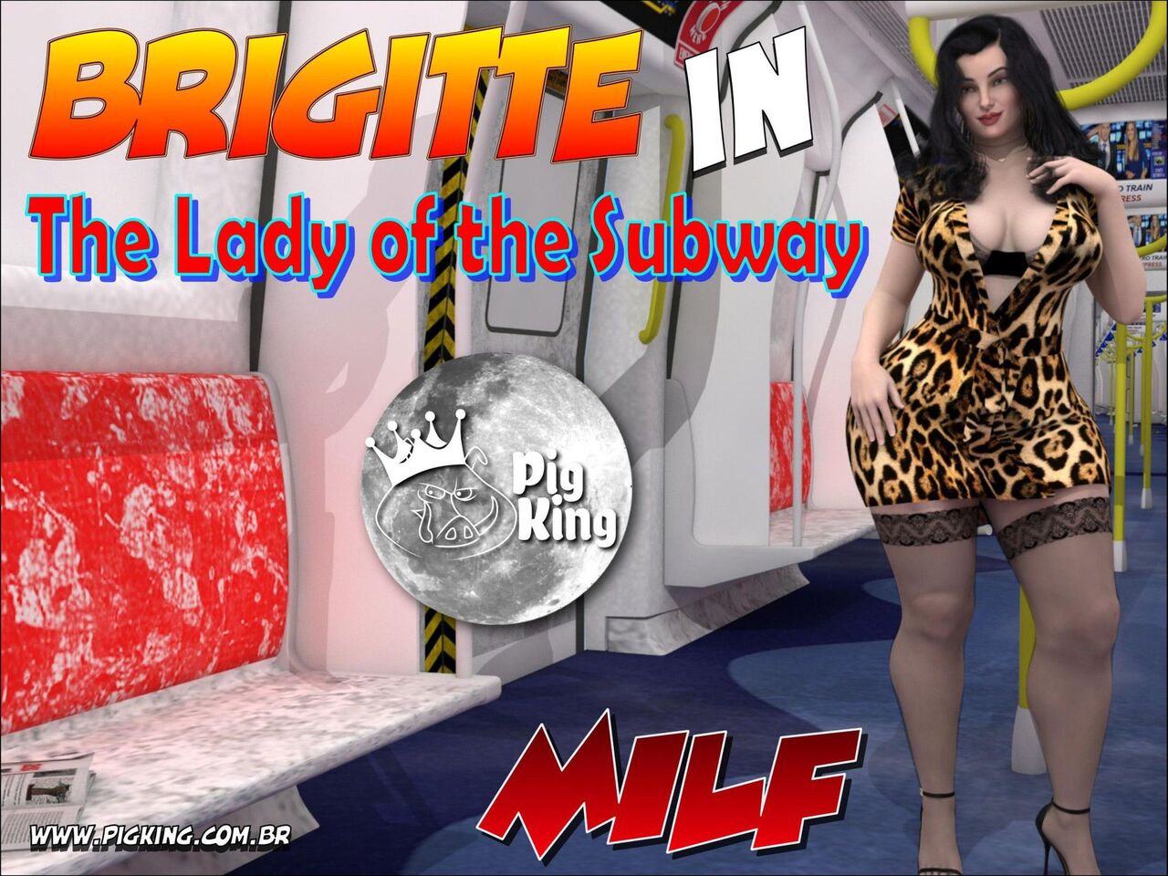 Brigitte, the lady of the subway - Brigitte, la dame du métro - French page 1 full
