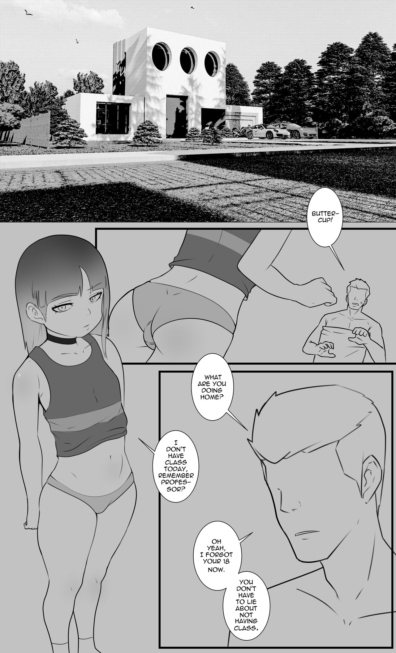 Puff Girls page 1 full