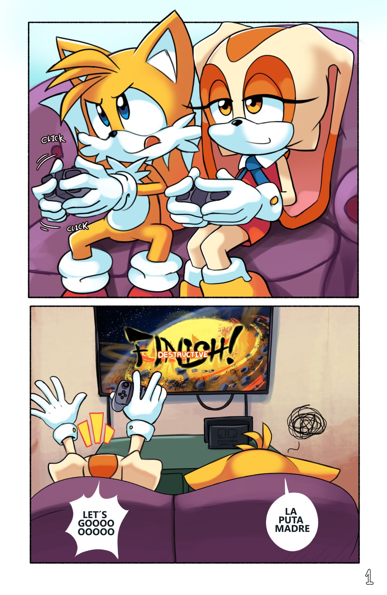 Tails' Gamer Moment page 4 full