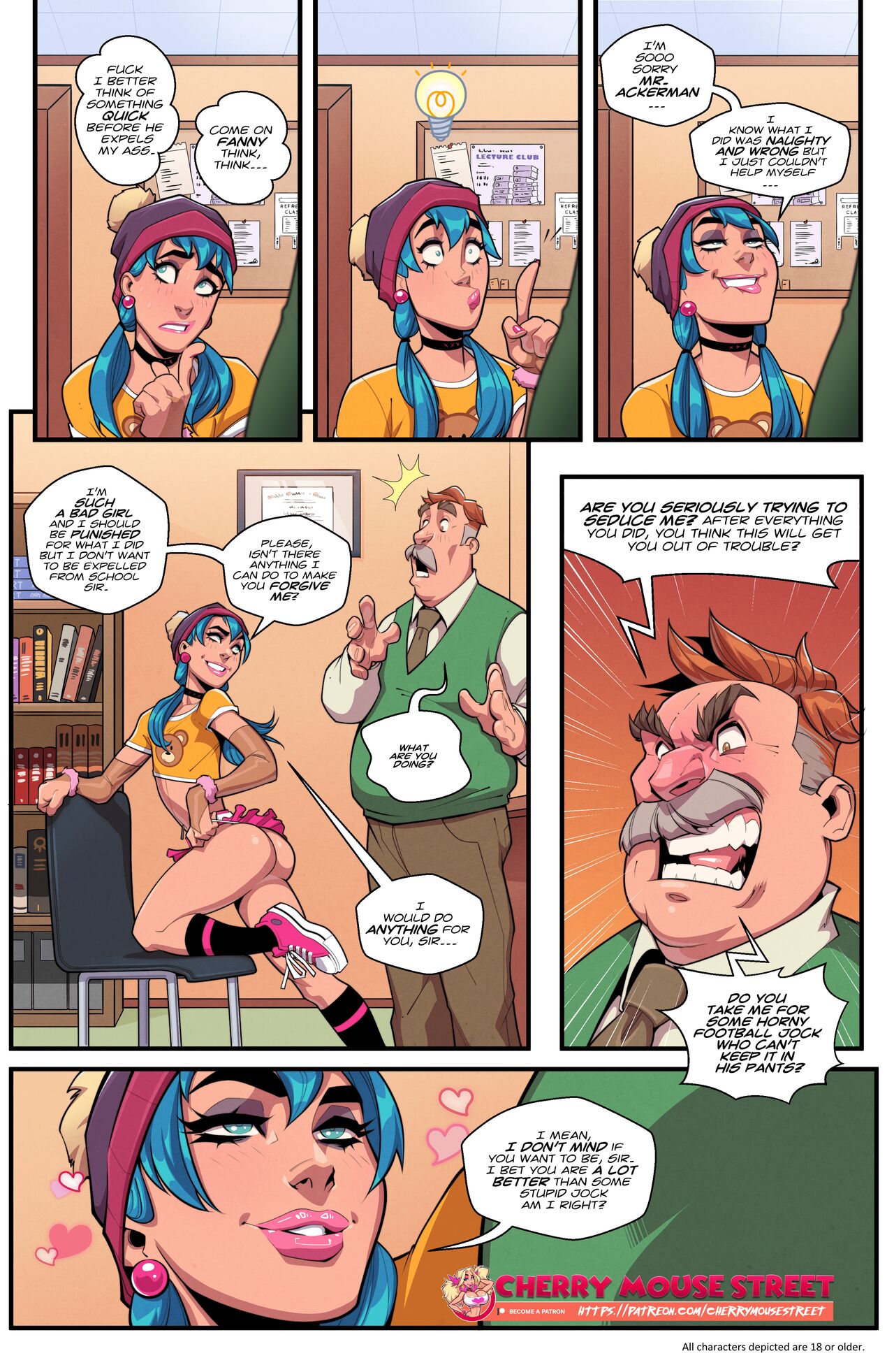 Fanny: Bad Cheerleader 2 page 3 full