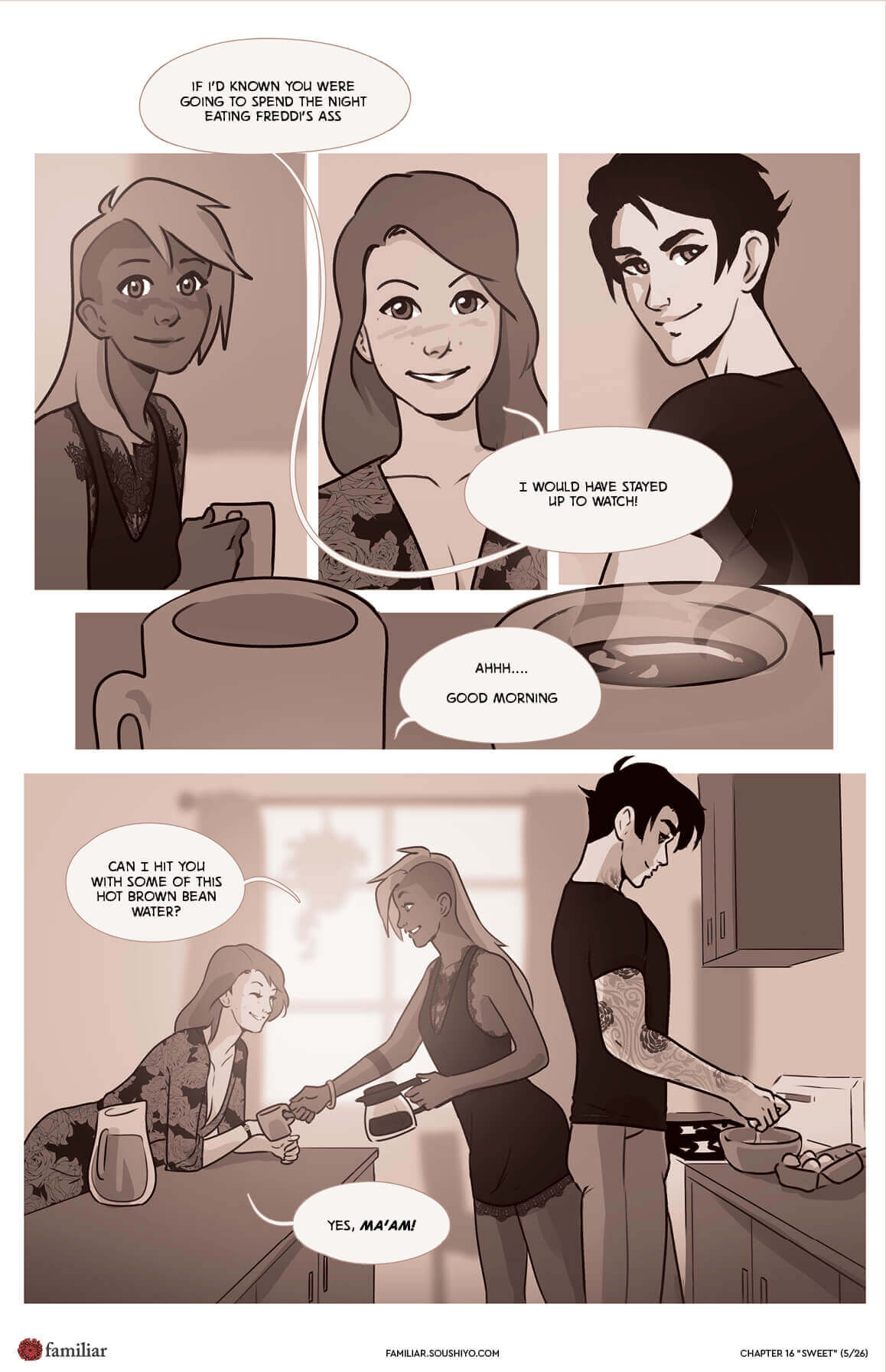 Familiar  - Act 3 - Chapter 16 - Sweet - english page 6 full
