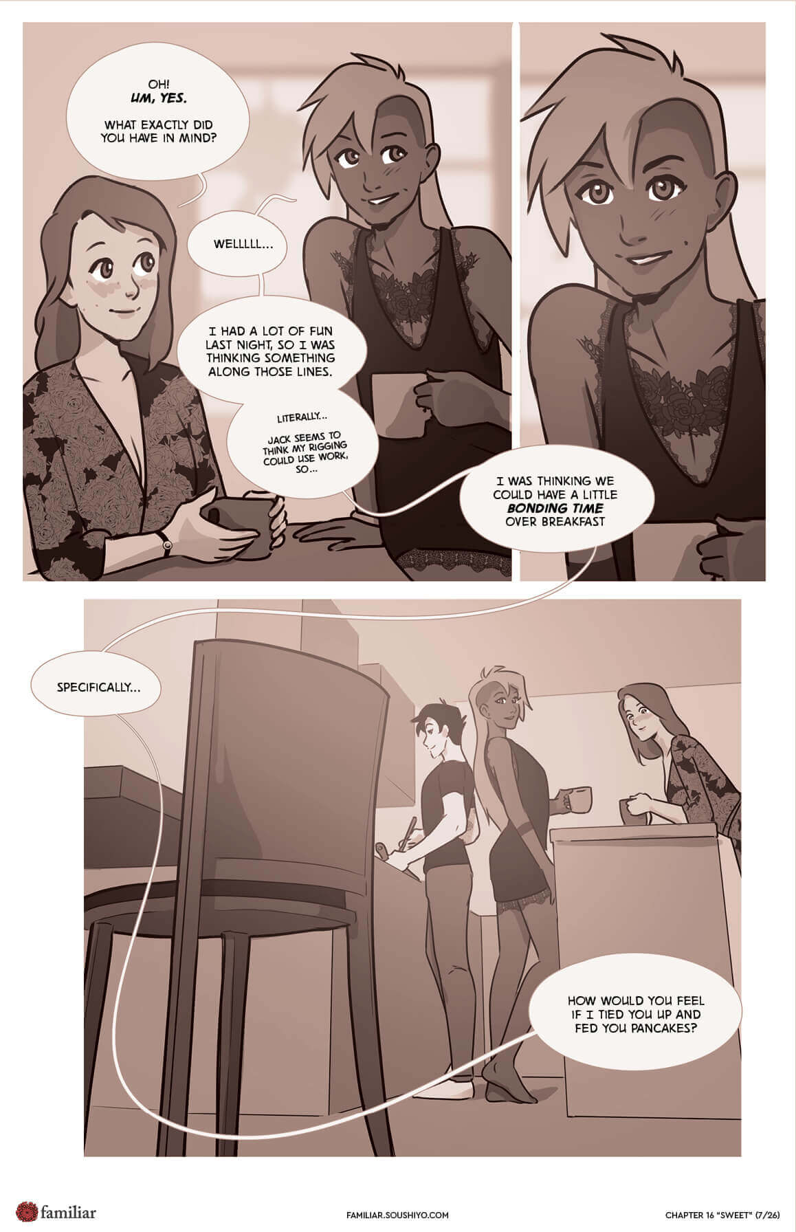 Familiar  - Act 3 - Chapter 16 - Sweet - english page 8 full
