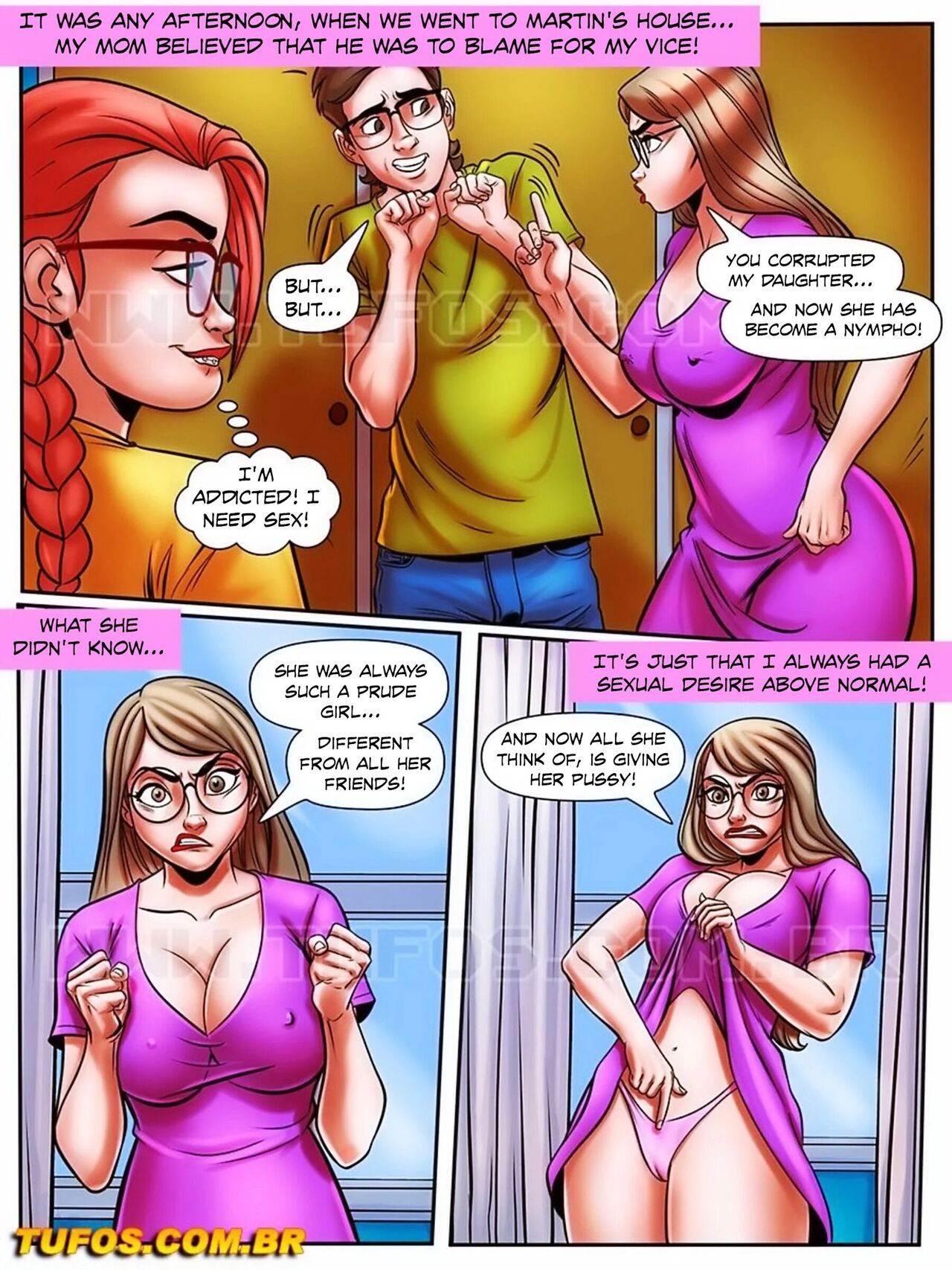 A Nympho Nerd  - 1 - english page 2 full
