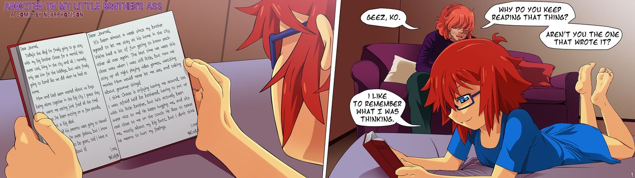 Applebridge - Addicted to My Little Brother's Ass page 1 full