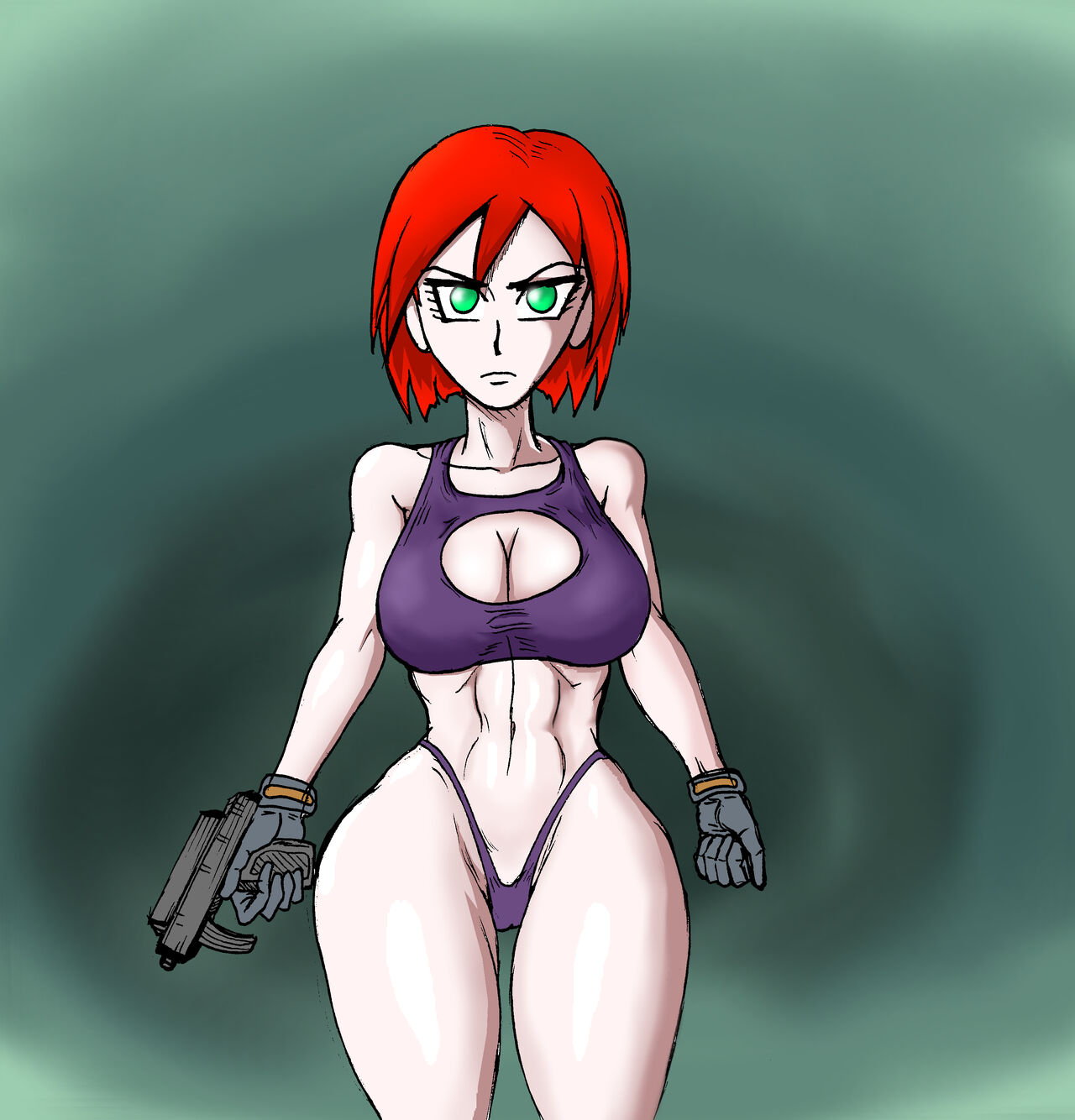 HotSweetComics - "Tentacles in Spaceship" page 1 full