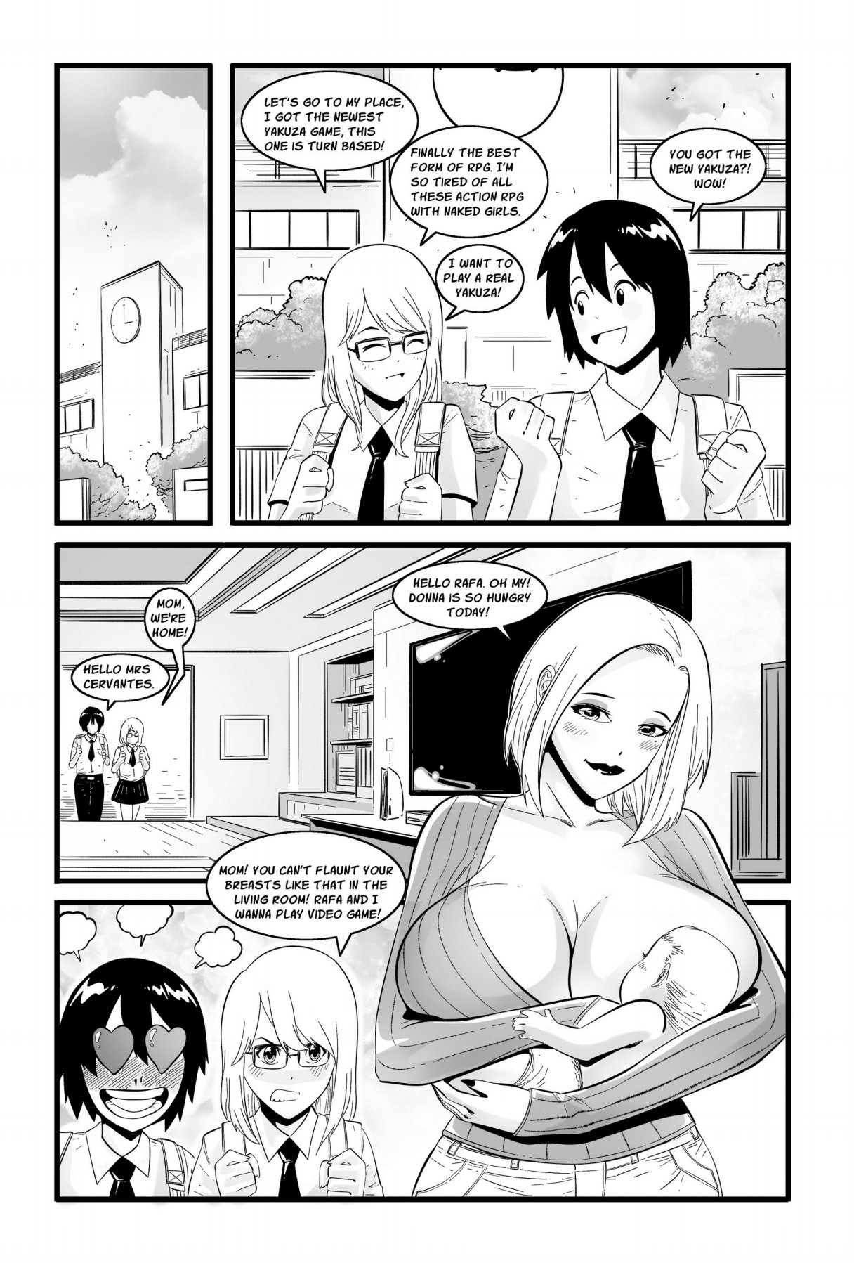 Gamer Mom Chapter 1 page 2 full