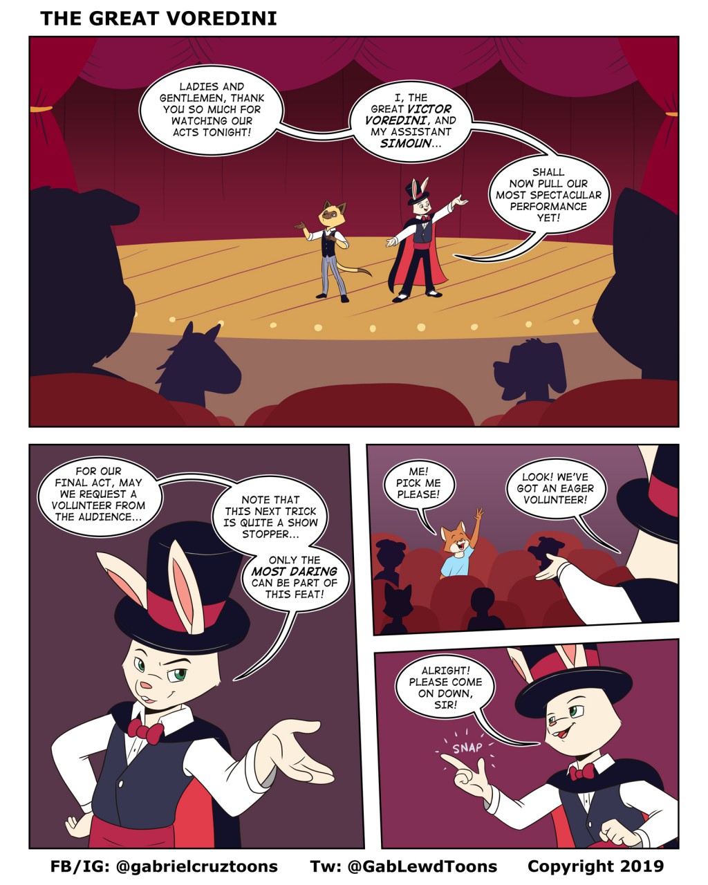 The Great Voredini page 1 full