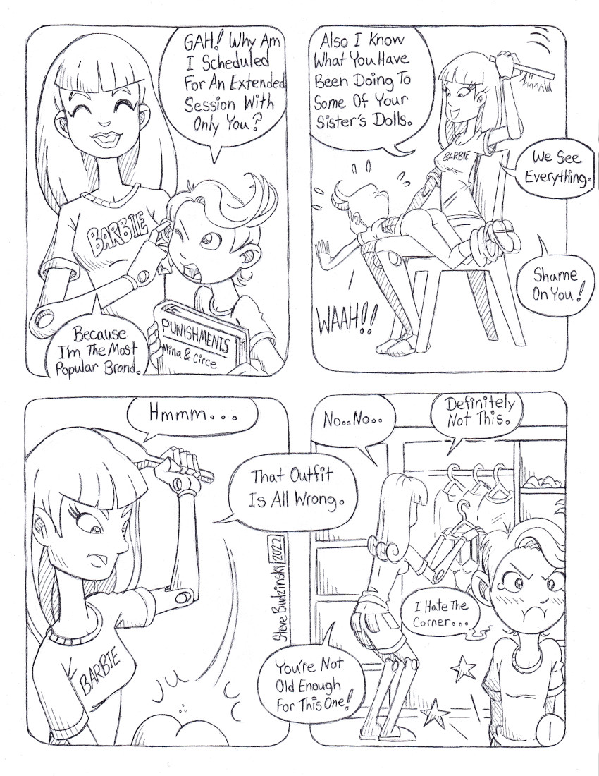 Mattel Mania Barbie page 1 full