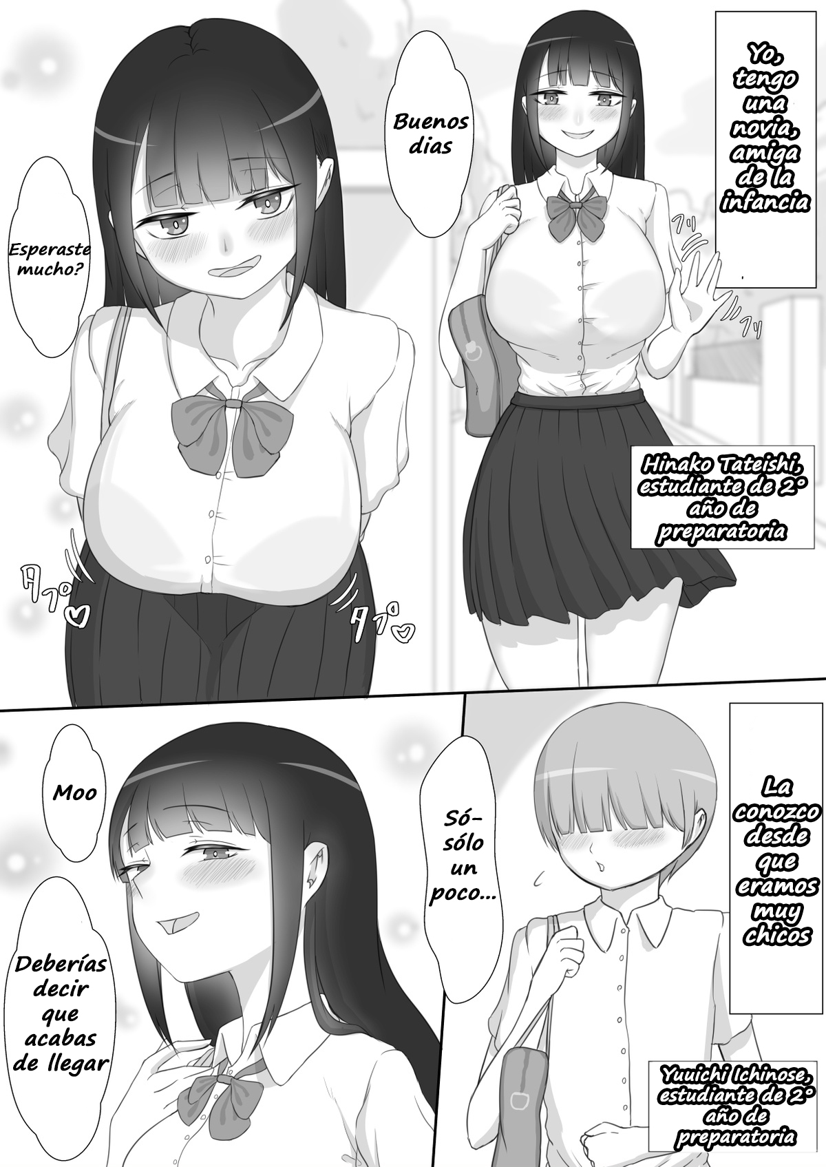 - Kanojo wa Nerewa Rete Iru - Prólogo page 1 full