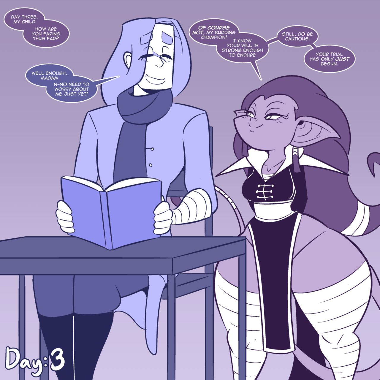 Solus x Gretel: No nut November - Discipline and Desire page 2 full