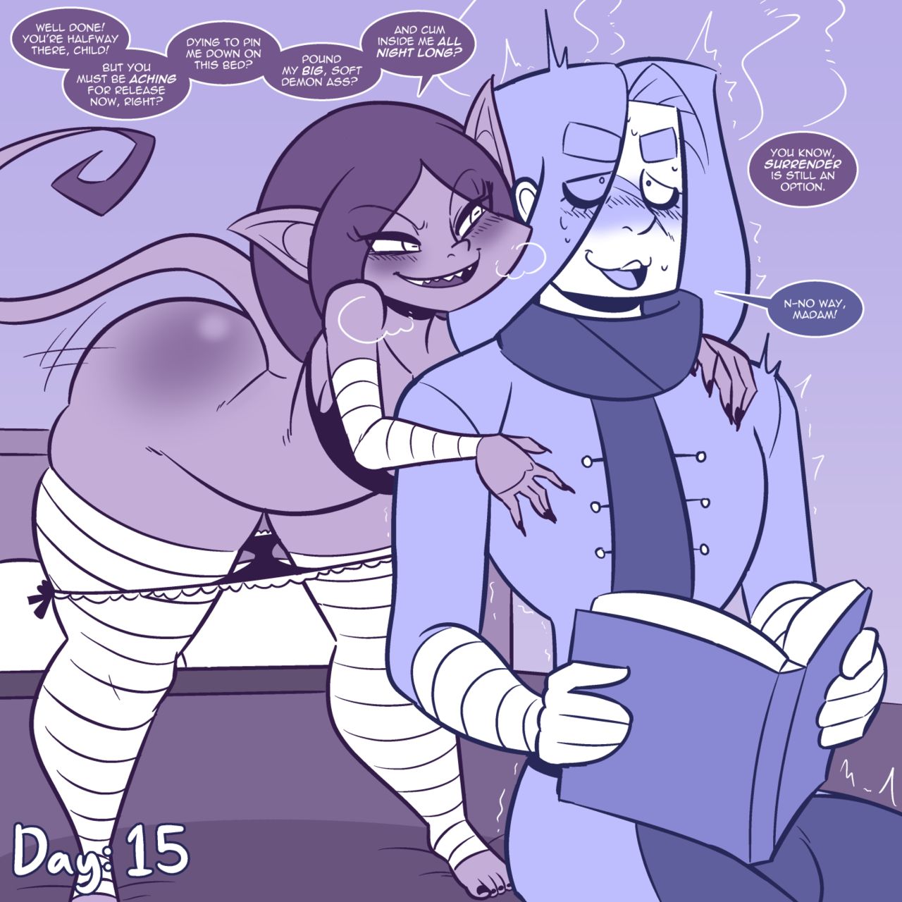 Solus x Gretel: No nut November - Discipline and Desire page 6 full