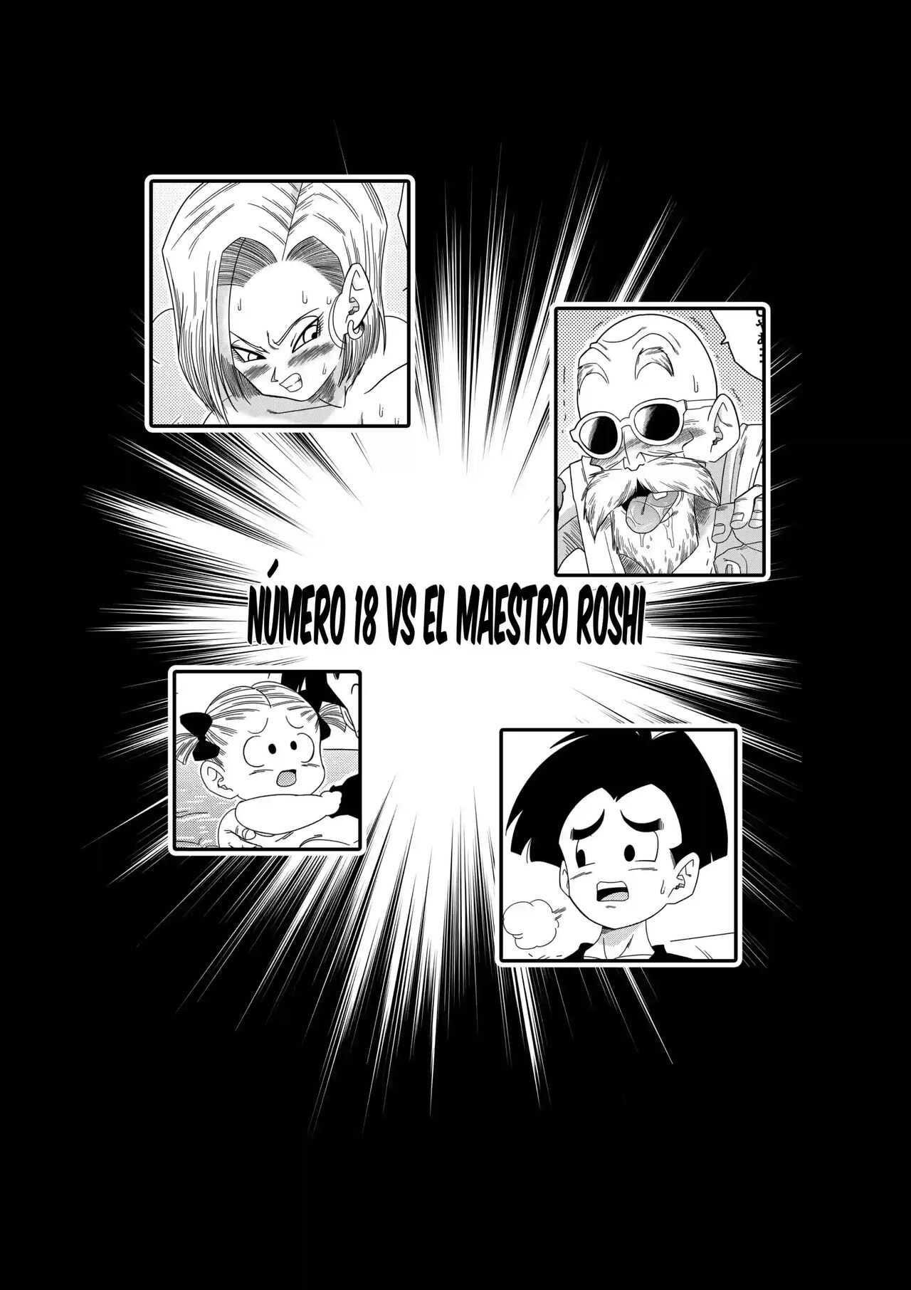 Número 18 VS el Maestro Roshi page 4 full